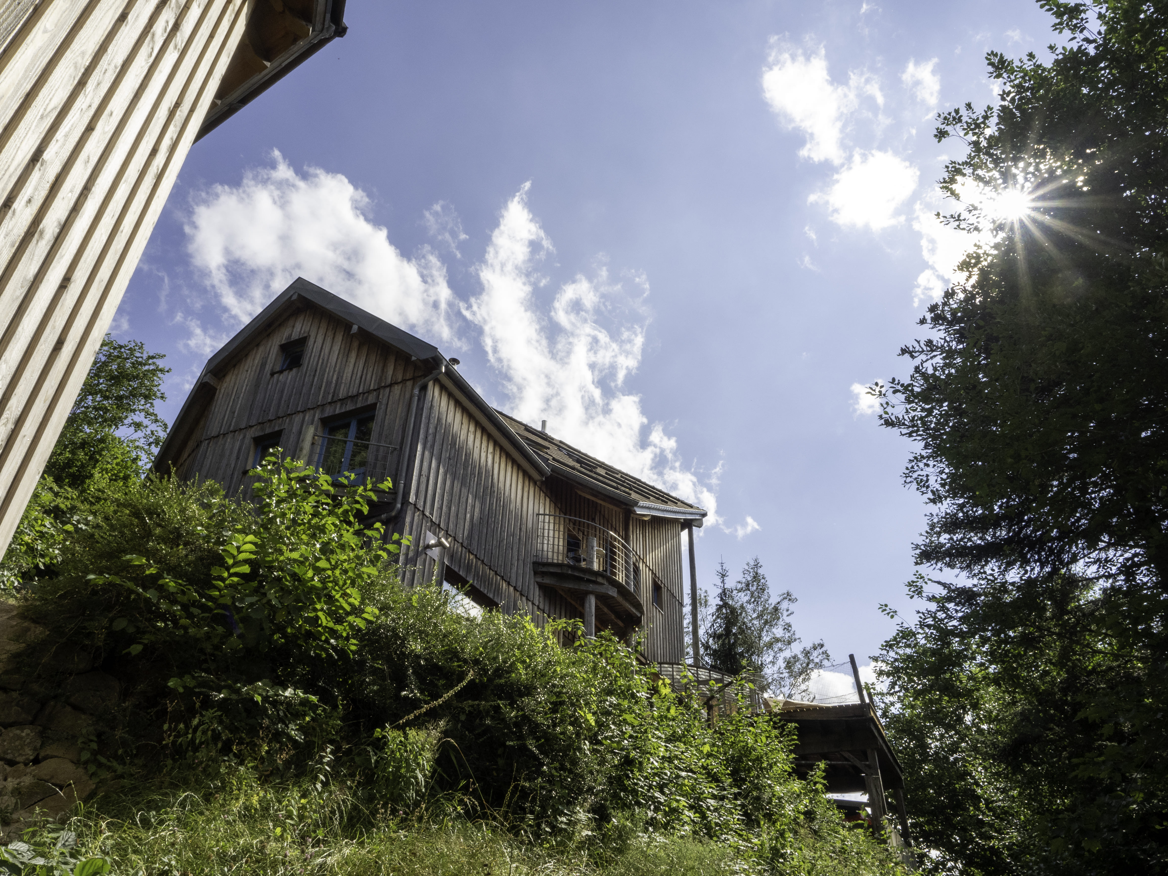 Chalet Spa Scandinave : une évasion en pleine nature à Goldbach-Altenbach — vue depuis la terrasse