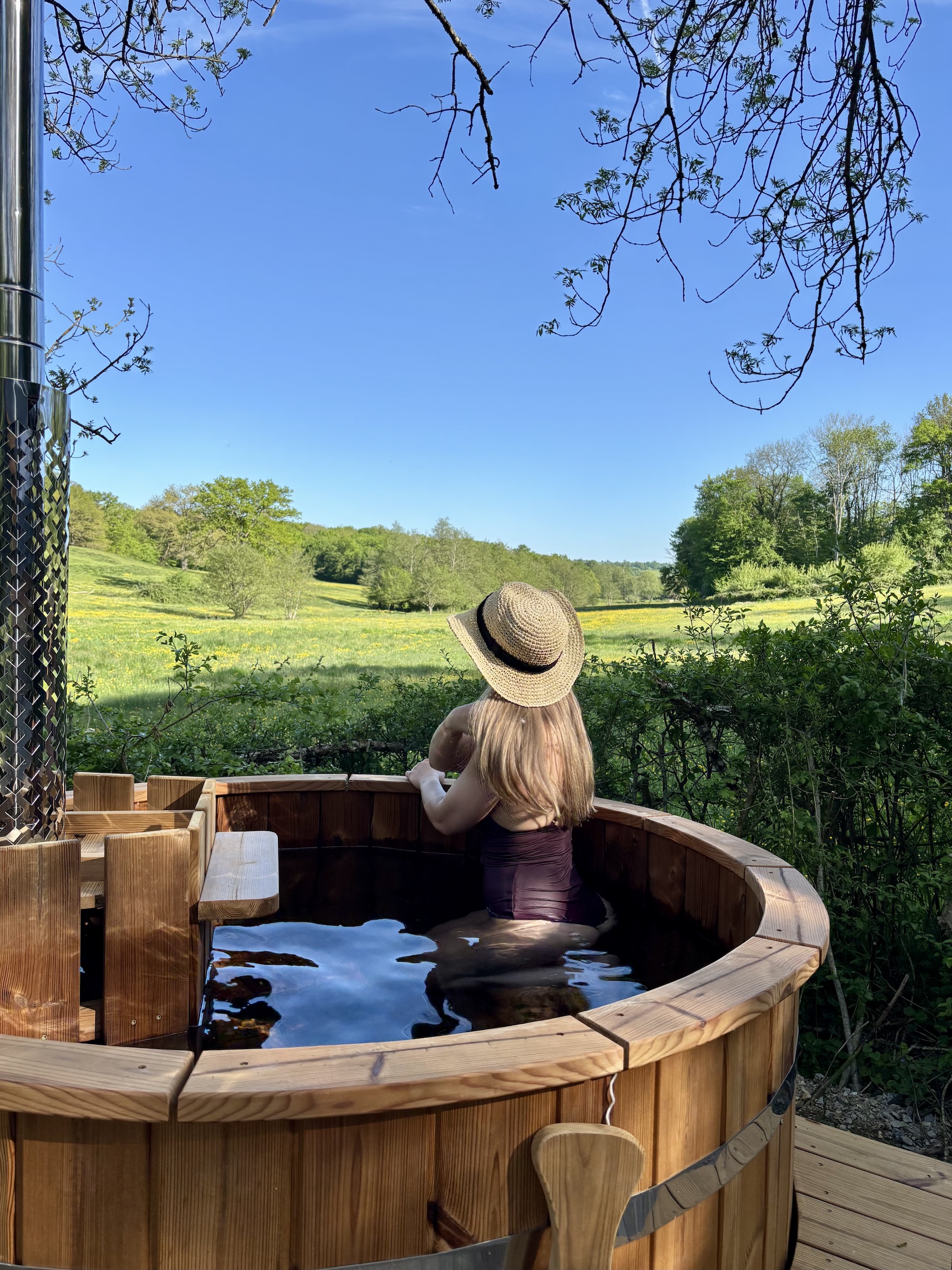La cabane Boréale & Spa — Nuit insolite en Bourgogne à Dijon — vue intérieure