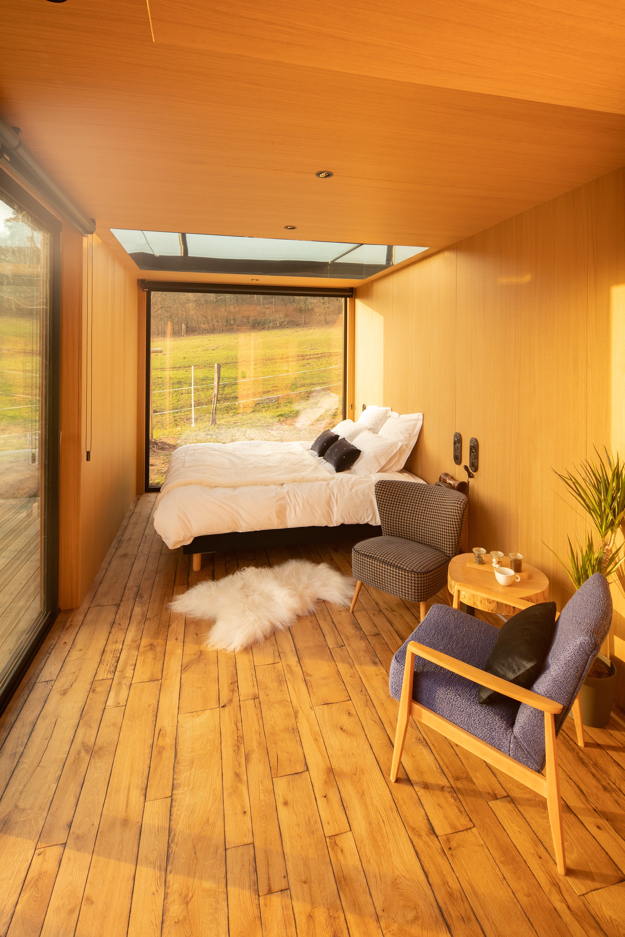 Lodge Petite Ourse — Ecolodge avec vue sur la forêt à Bas-Rhin à Strasbourg — cuisine