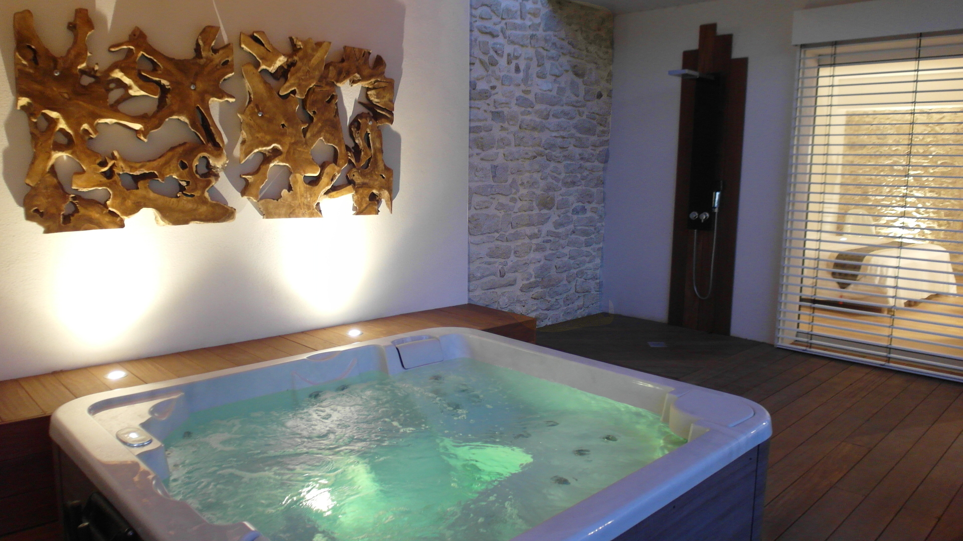 Évasion sensorielle à la Villa Océane & Spa à Carnas — vue depuis la terrasse
