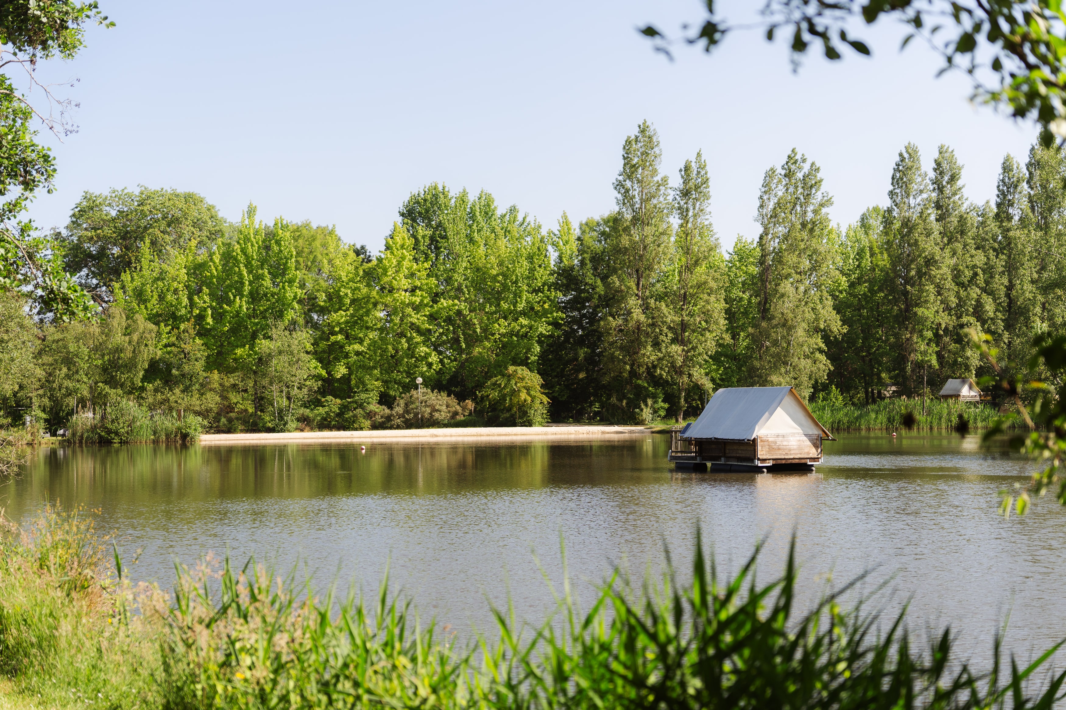 La Flotente — Cabane sur l'eau avec spa à Loir-et-Cher à La Ferté-Imbault — environnement naturel