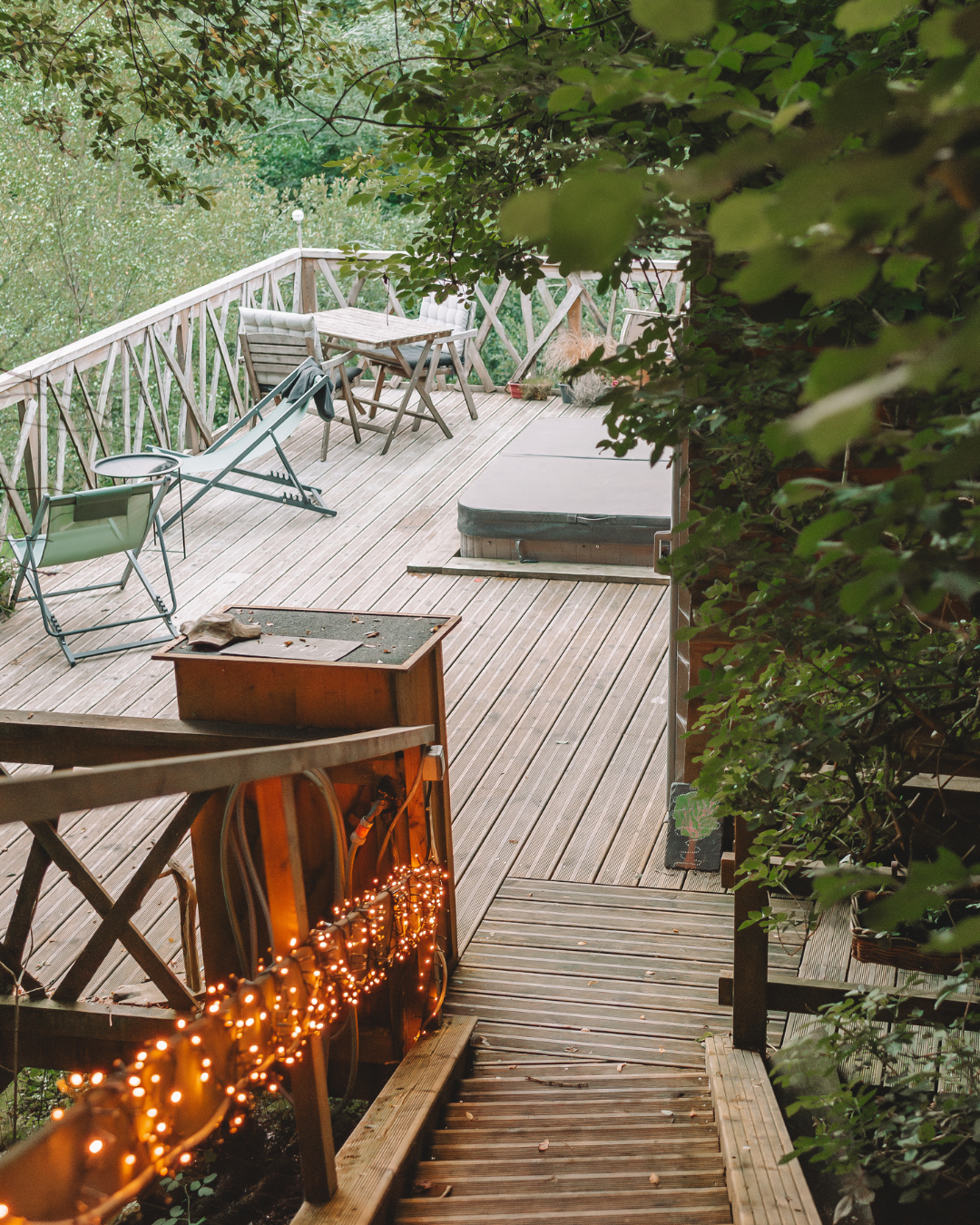 Cabane perchée & Spa — Nuit romantique en Bretagne à Quimper — cuisine