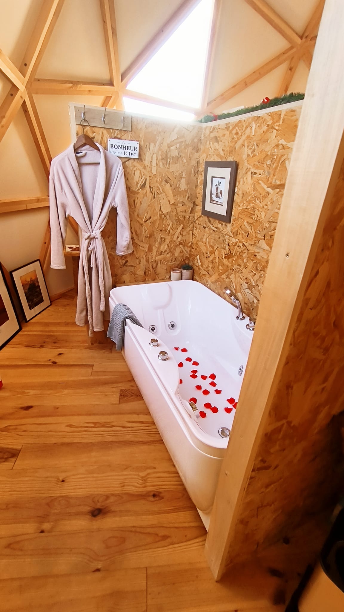 Évasion Panoramique : Dôme avec spa privatif en Pays de la Loire à Aizenay — chambre
