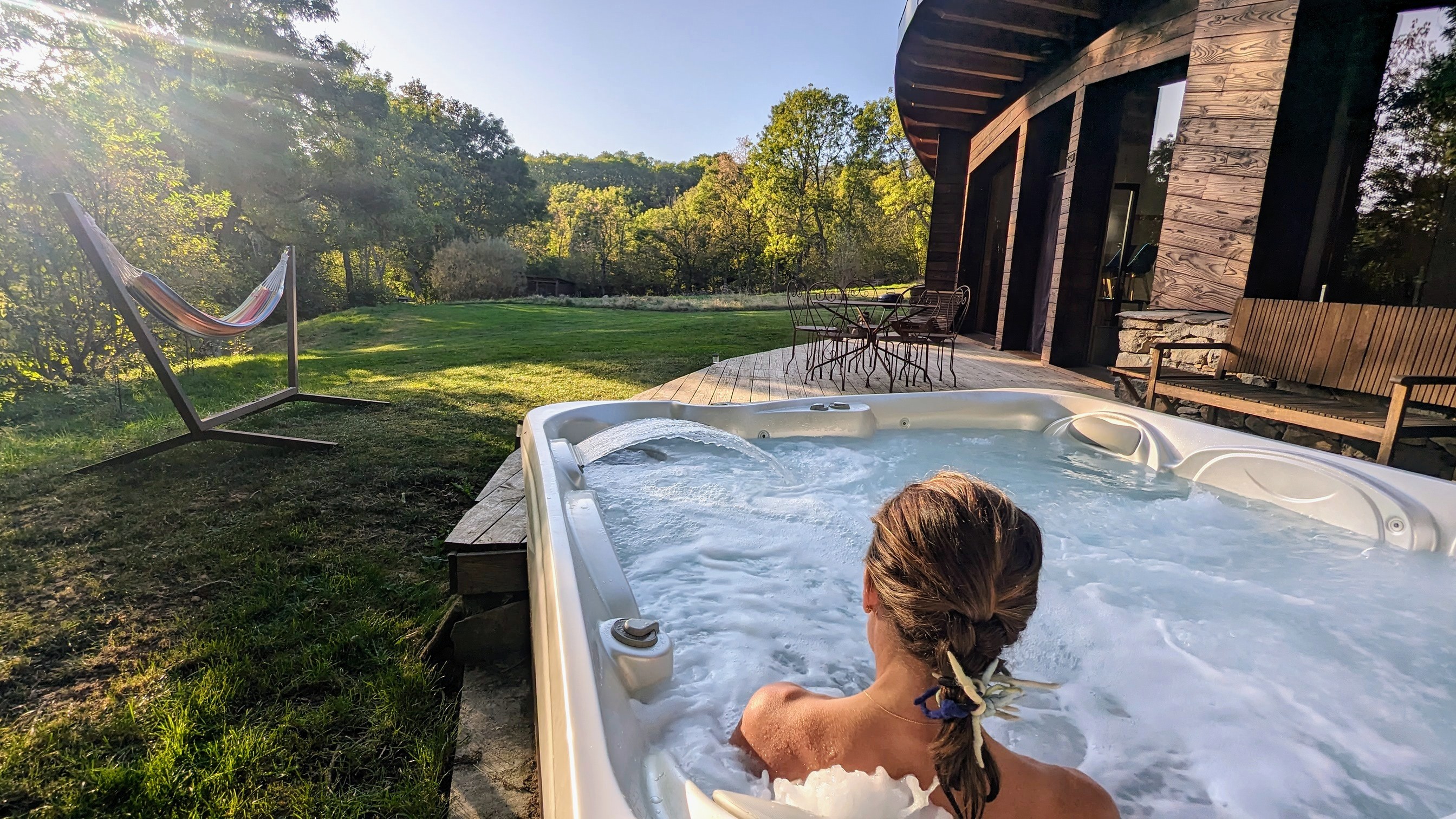La Bulle d'Eau — Écolodge avec Spa privatif en Haute-Loire