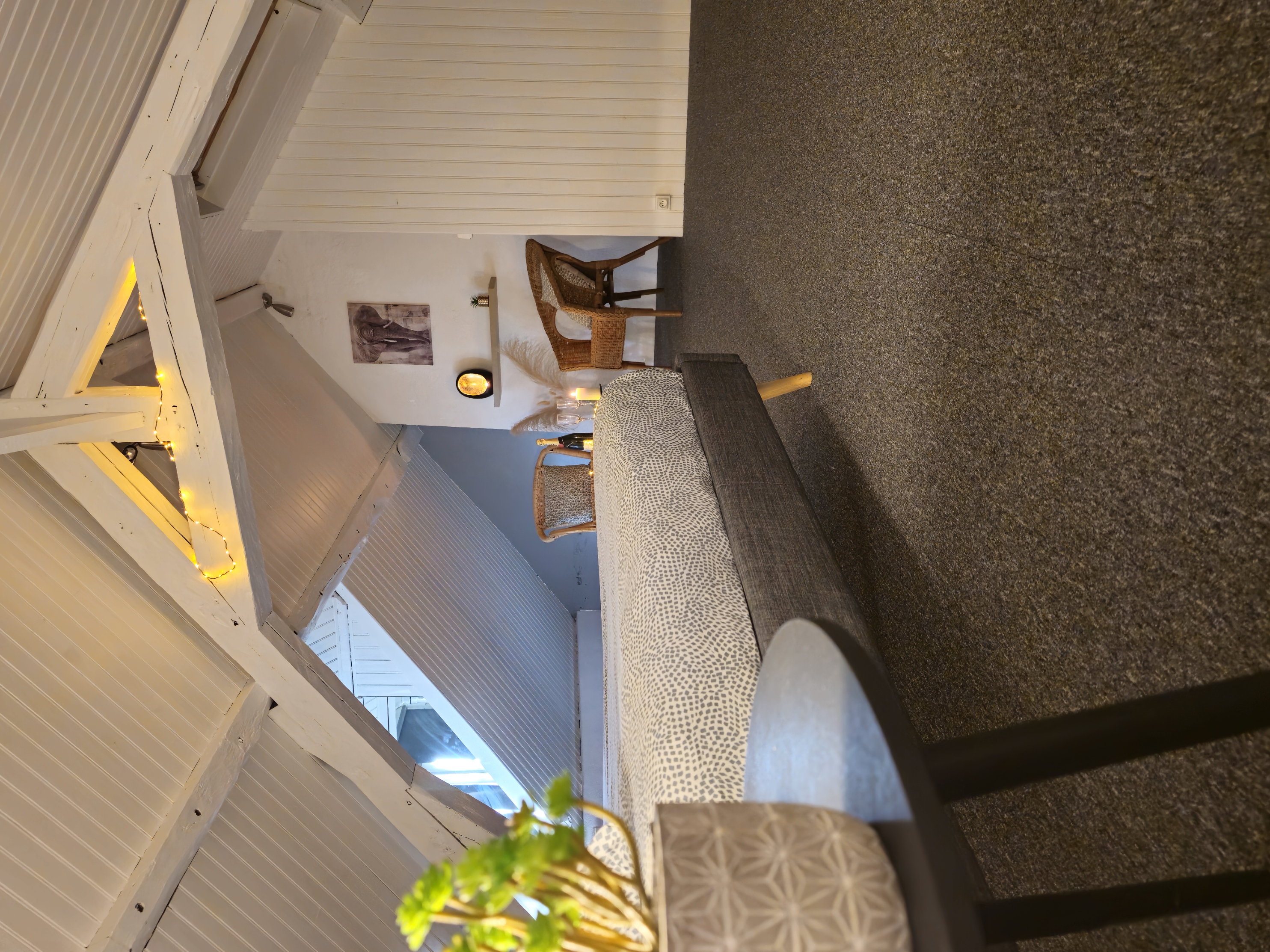 L'Atelier Duplex — Maison insolite avec vue sur le port à Saint-Valery-en-Caux à Saint-Valery-en-Caux — vue depuis la terrasse