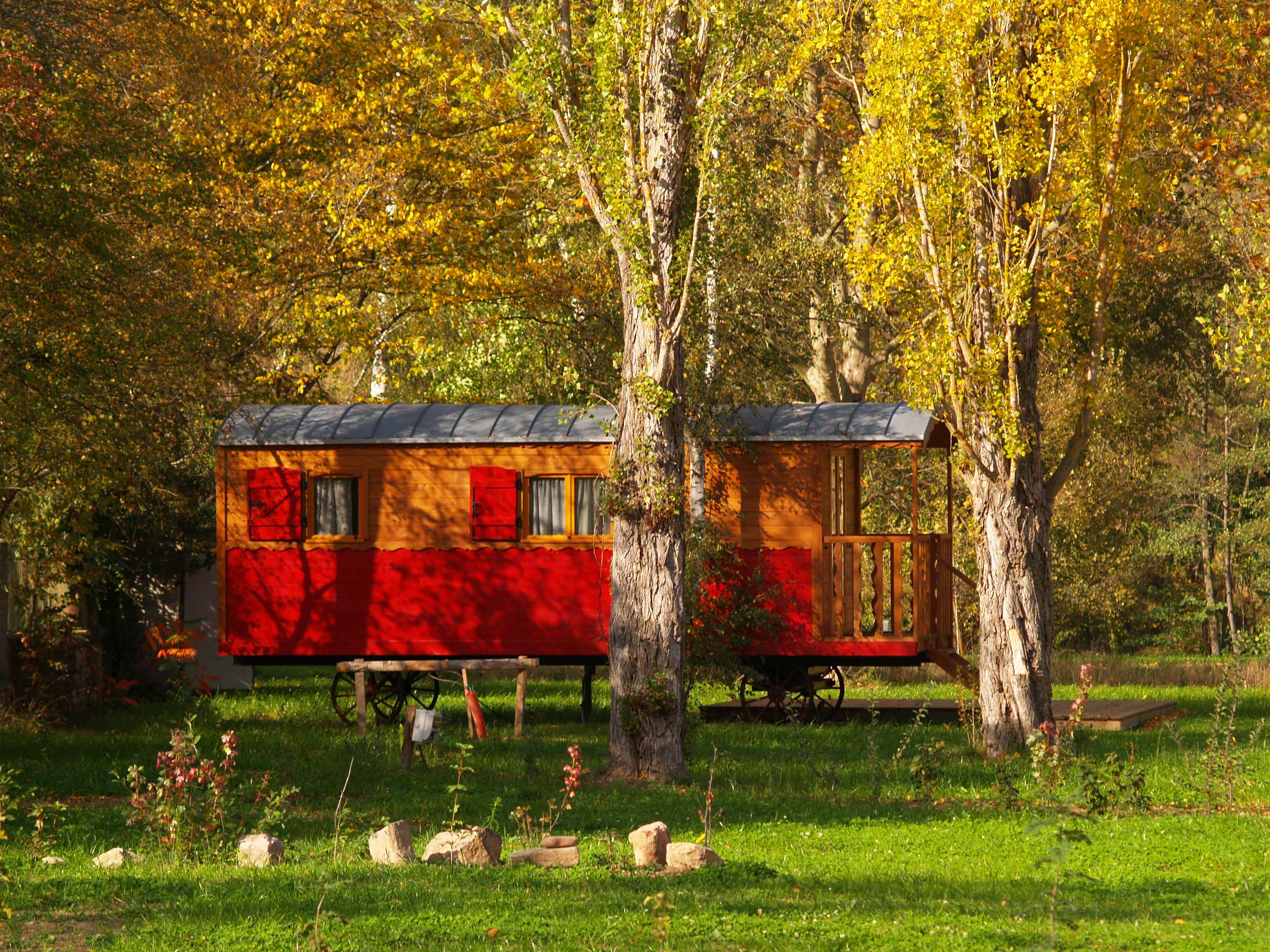 Évadez-vous dans une roulotte au cœur de l'Auvergne