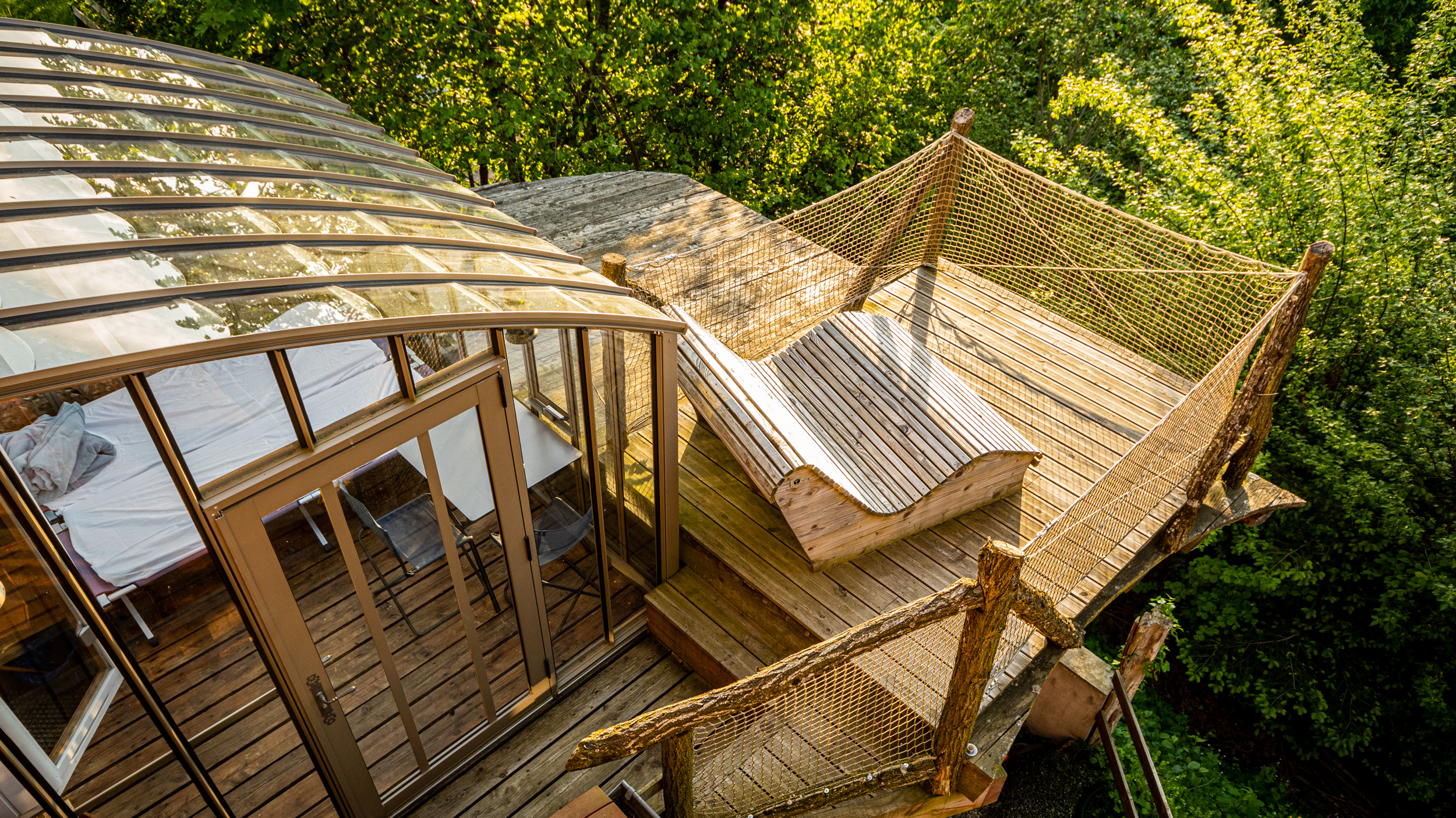 Chalet Spa Scandinave : une évasion en pleine nature à Goldbach-Altenbach — vue intérieure