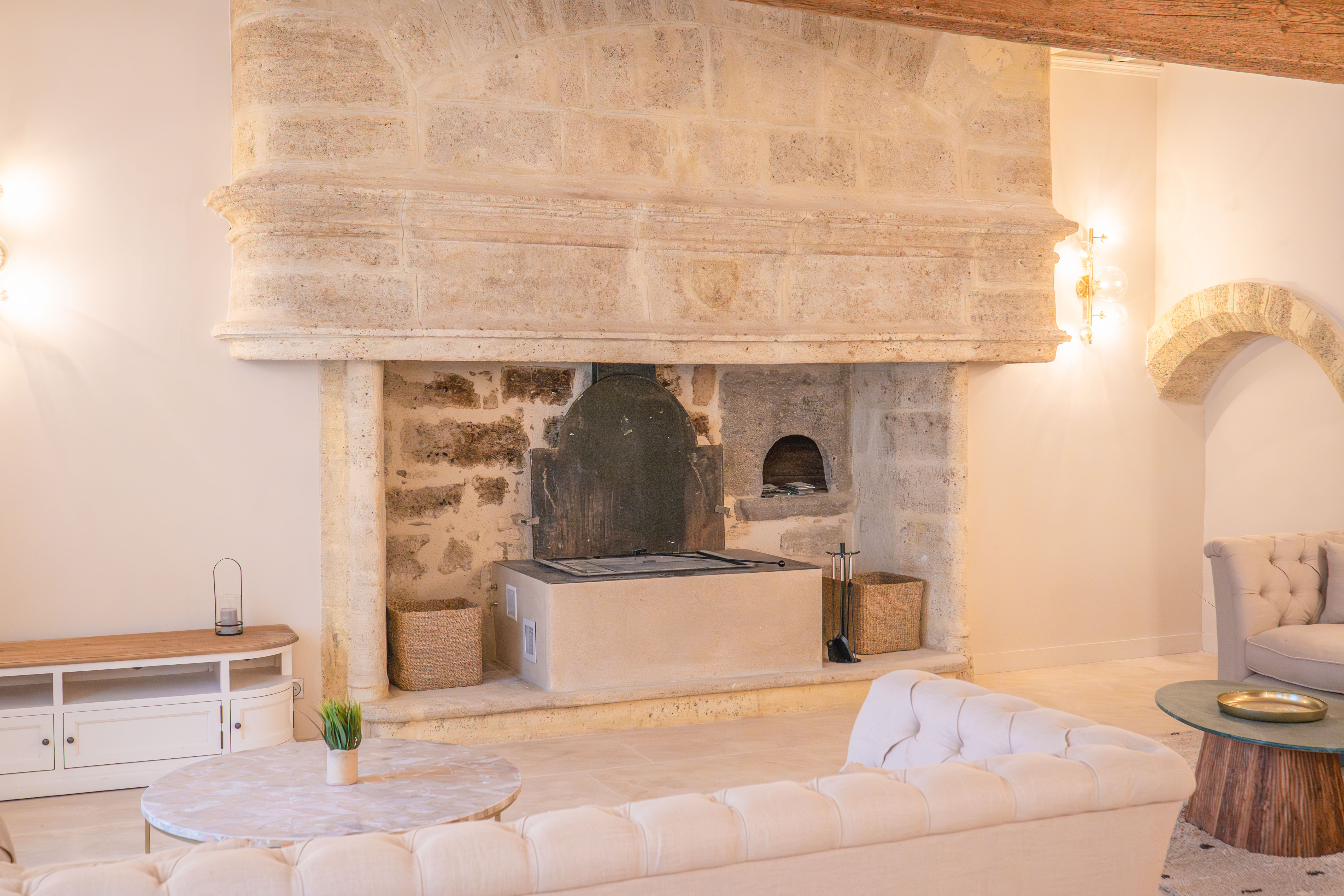 Chez Nerthe : une maison 5 étoiles avec spa à Pezenas — chambre