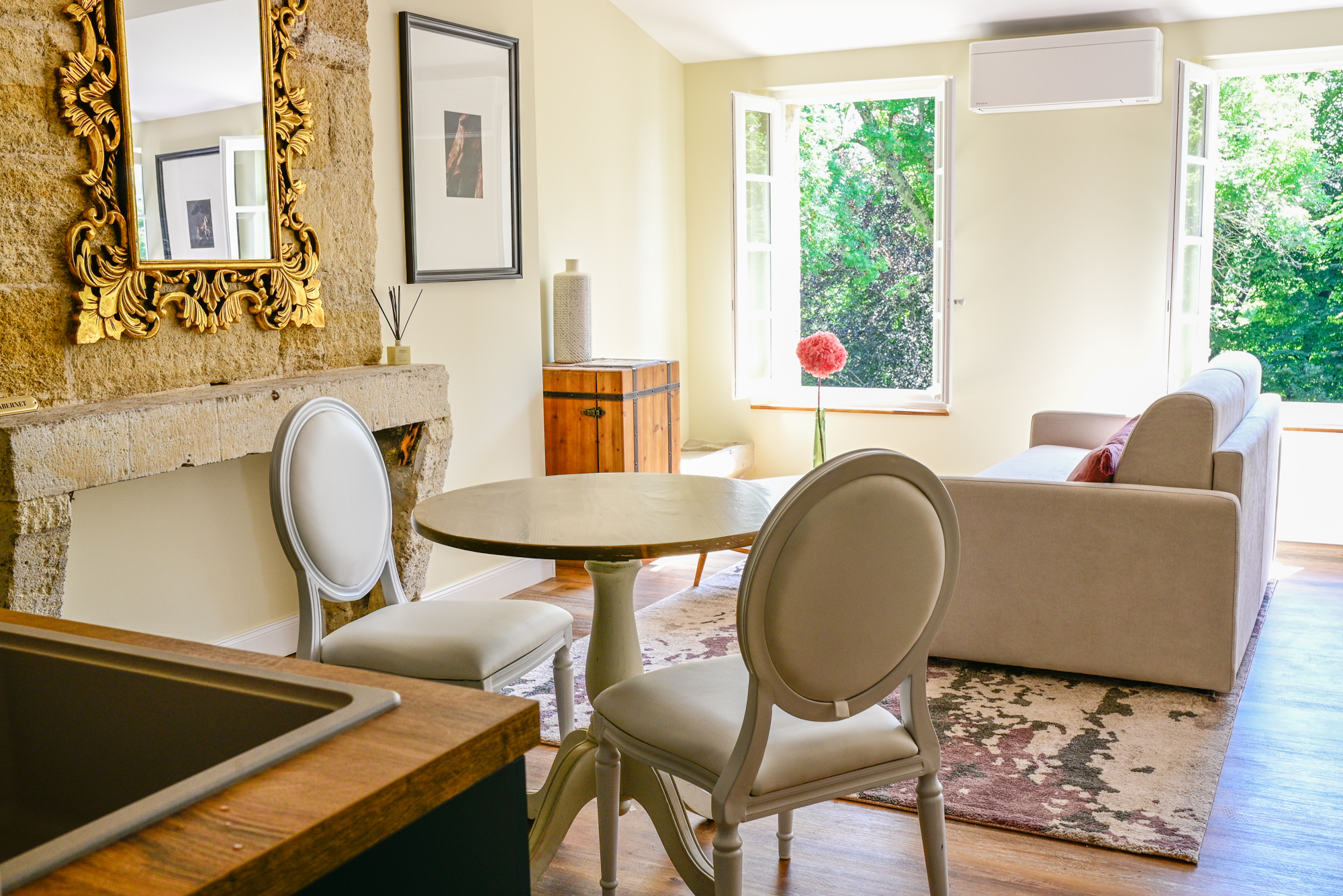 Studio Deluxe Cabernet — Hébergement avec spa à Bordeaux (Gironde) à Bordeaux — salle de bain