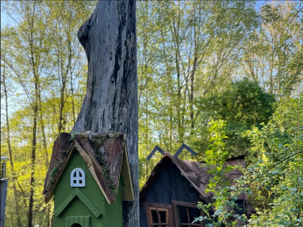 Cabane de contes de fée — Nuit magique avec spa à Côte-d'Or à Dijon — salle de bain