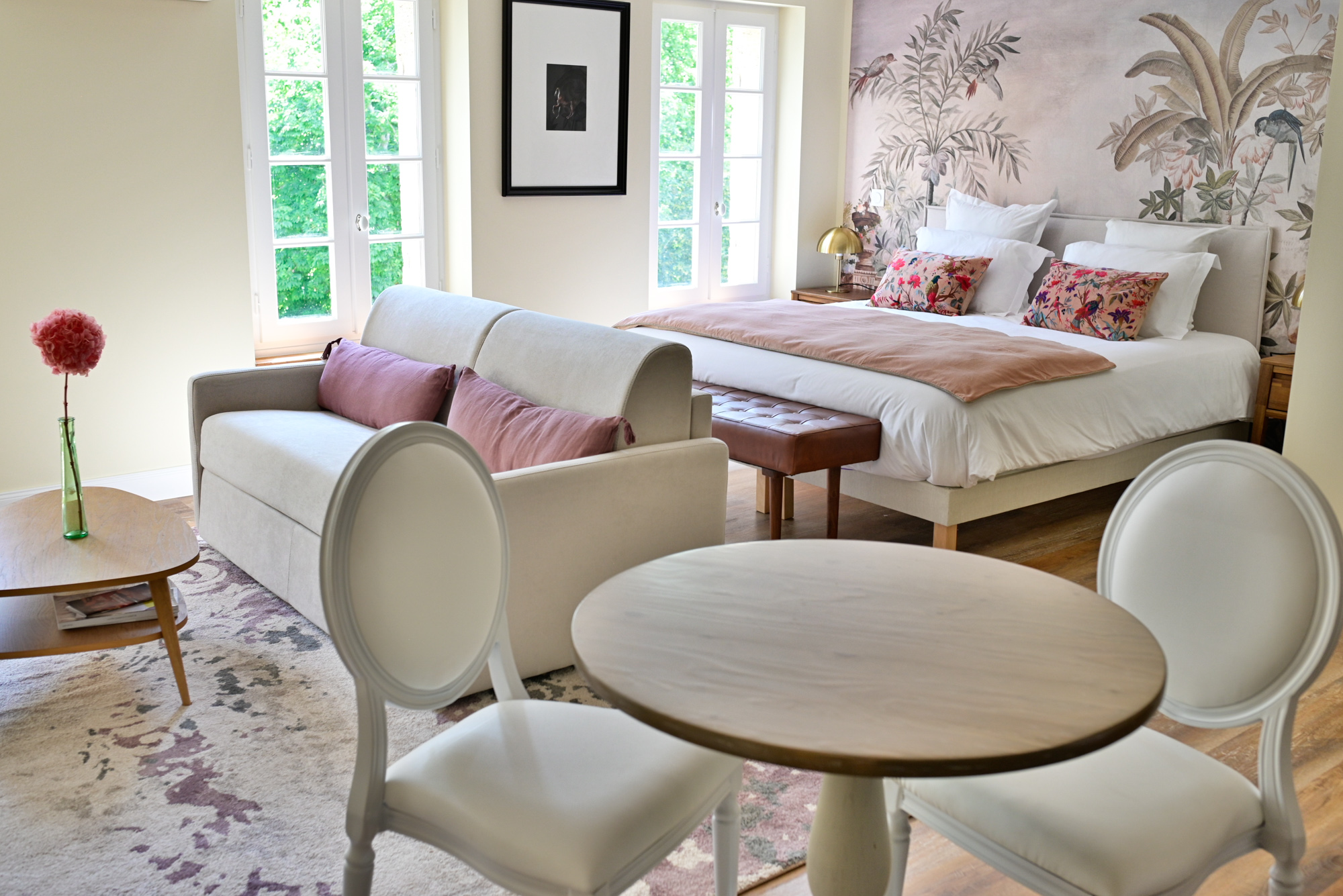 Studio Deluxe Cabernet — Hébergement avec spa à Bordeaux (Gironde) à Bordeaux — vue intérieure