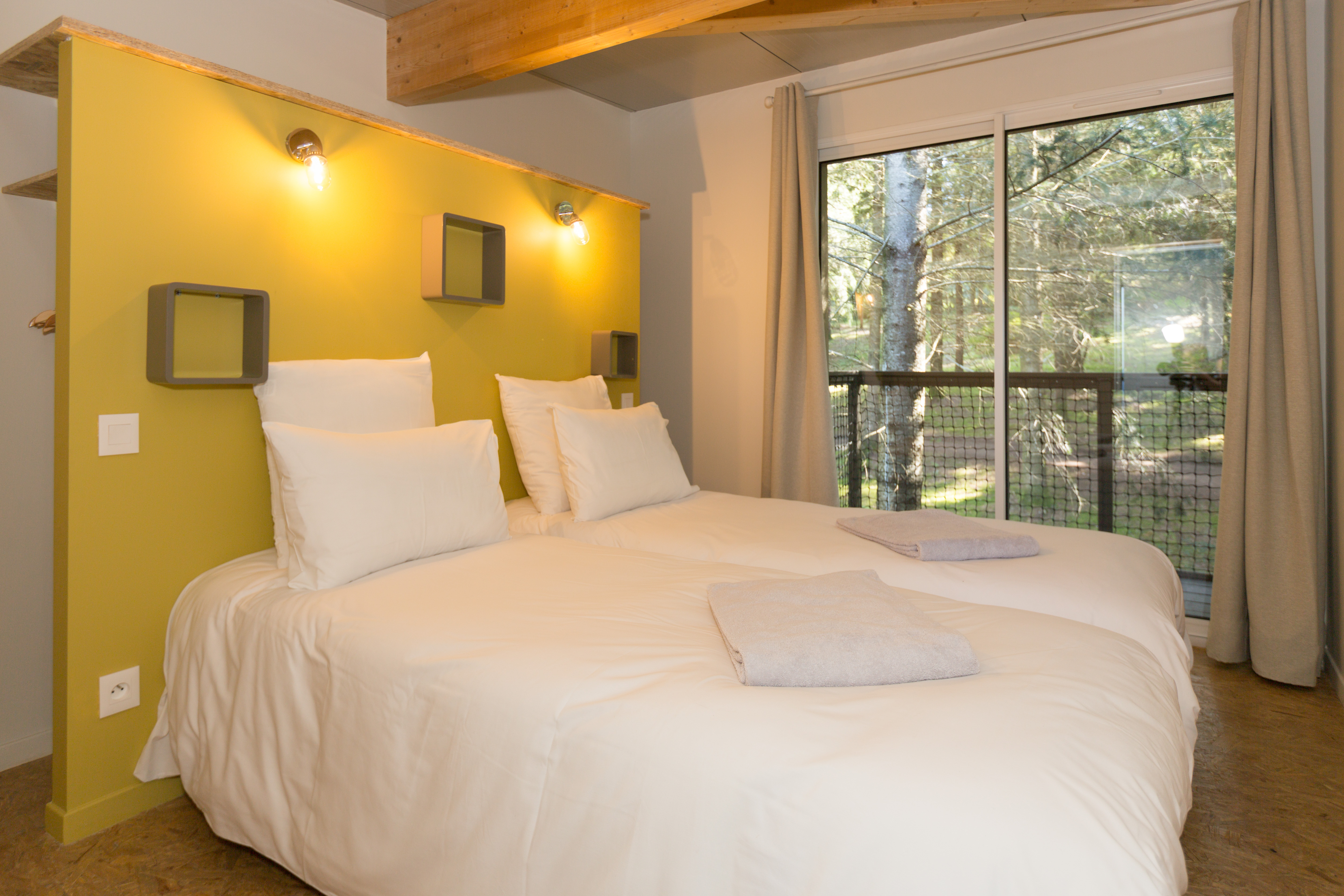 Lodge Spa Irma : une évasion au cœur du Limousin à Palazinges — chambre