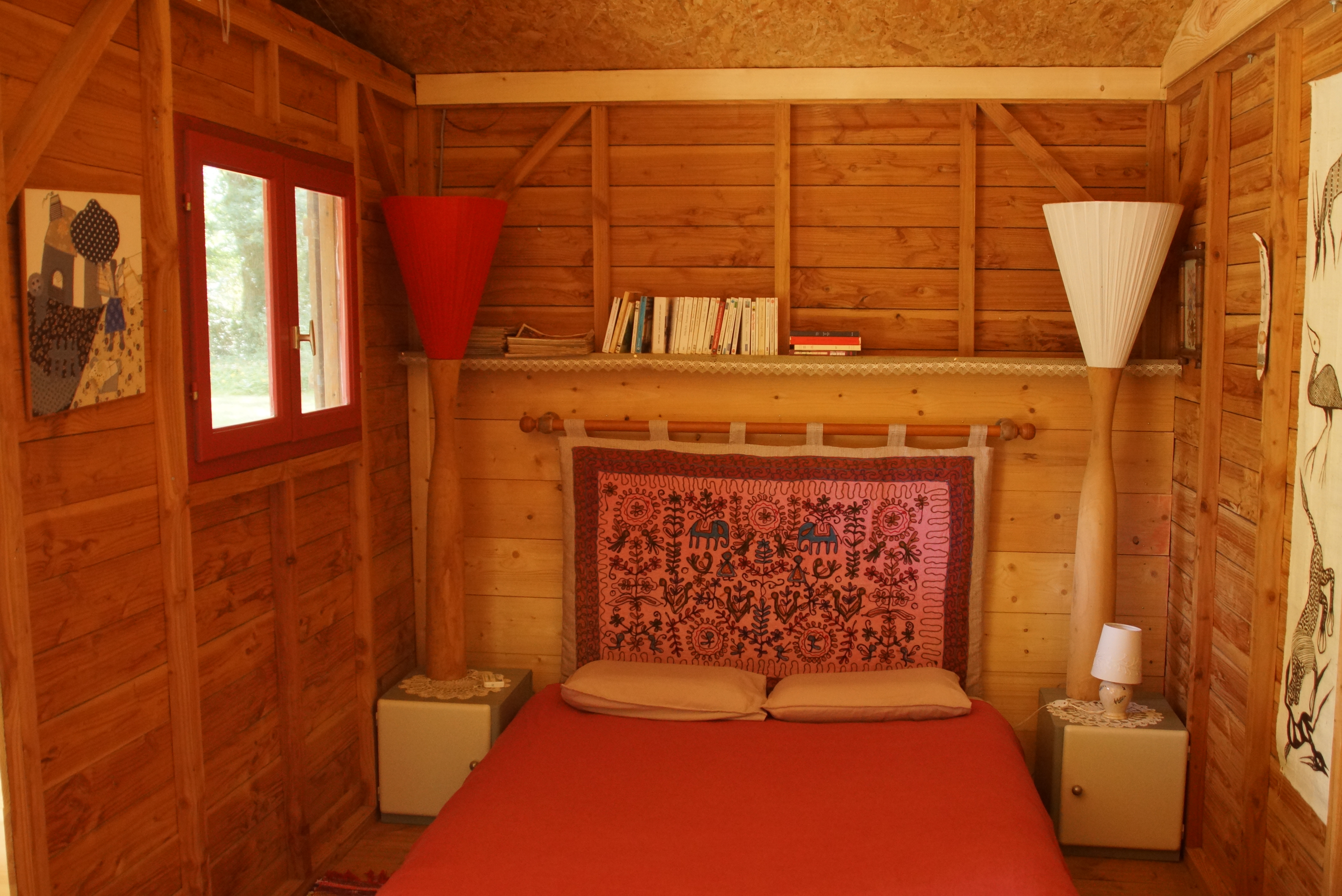 Le Chalet de l'étang — Cabane avec spa à Loire-Atlantique à Saint-Lumine-De-Clisson — salle de bain