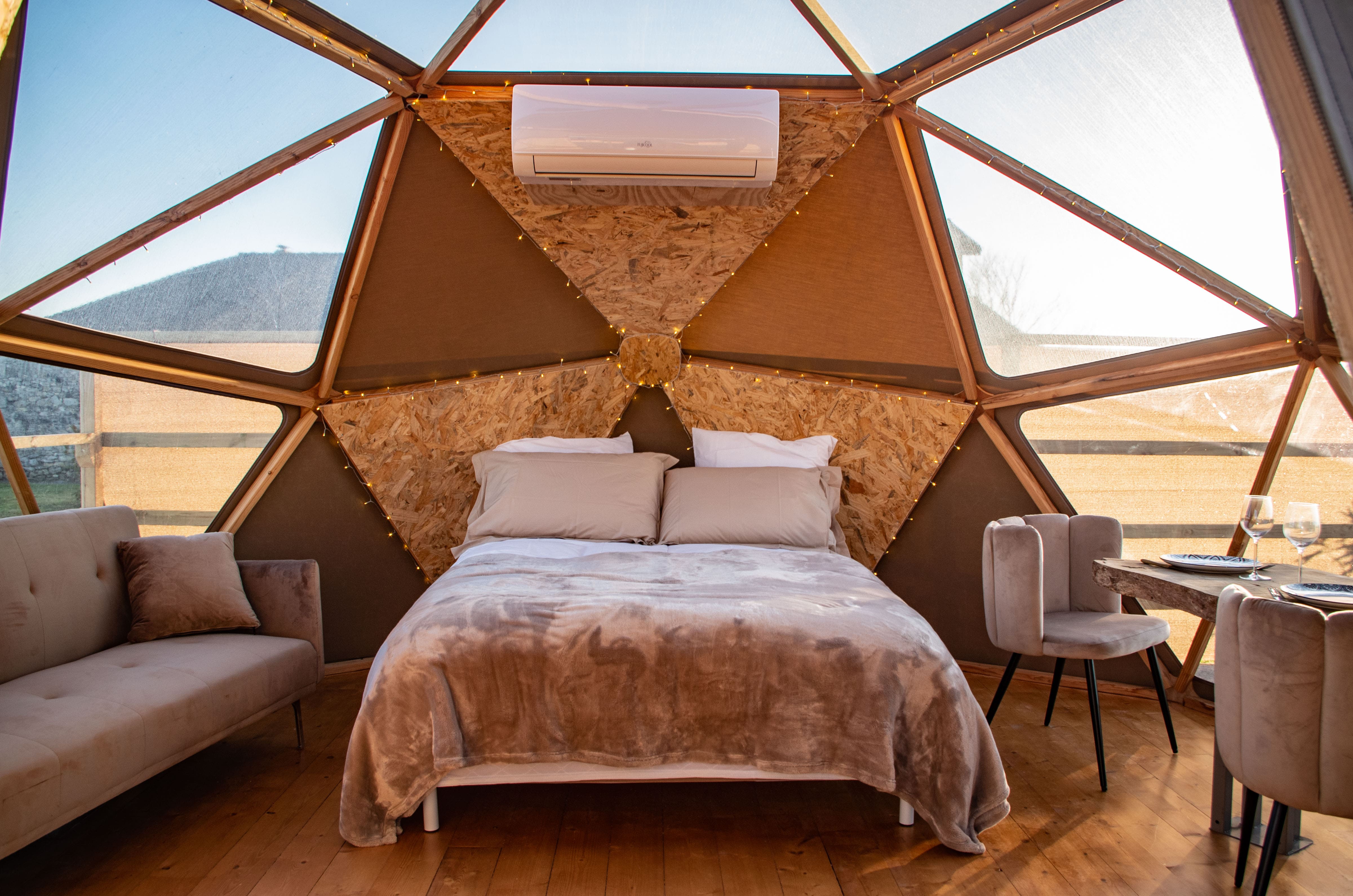 La Réserve Bagherra — Dôme avec Spa à Gironde à Blaye — environnement naturel