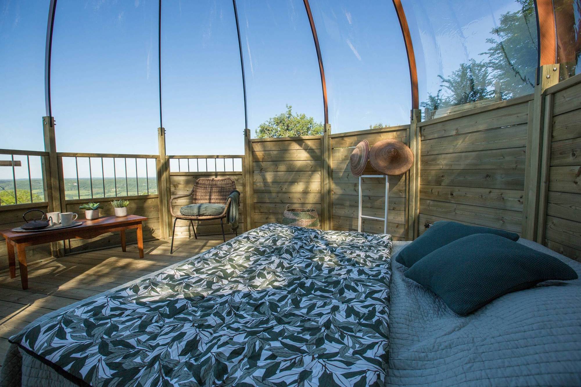 La Domostella : un dôme enchanteur au cœur du Limousin à Noailhac — environnement naturel