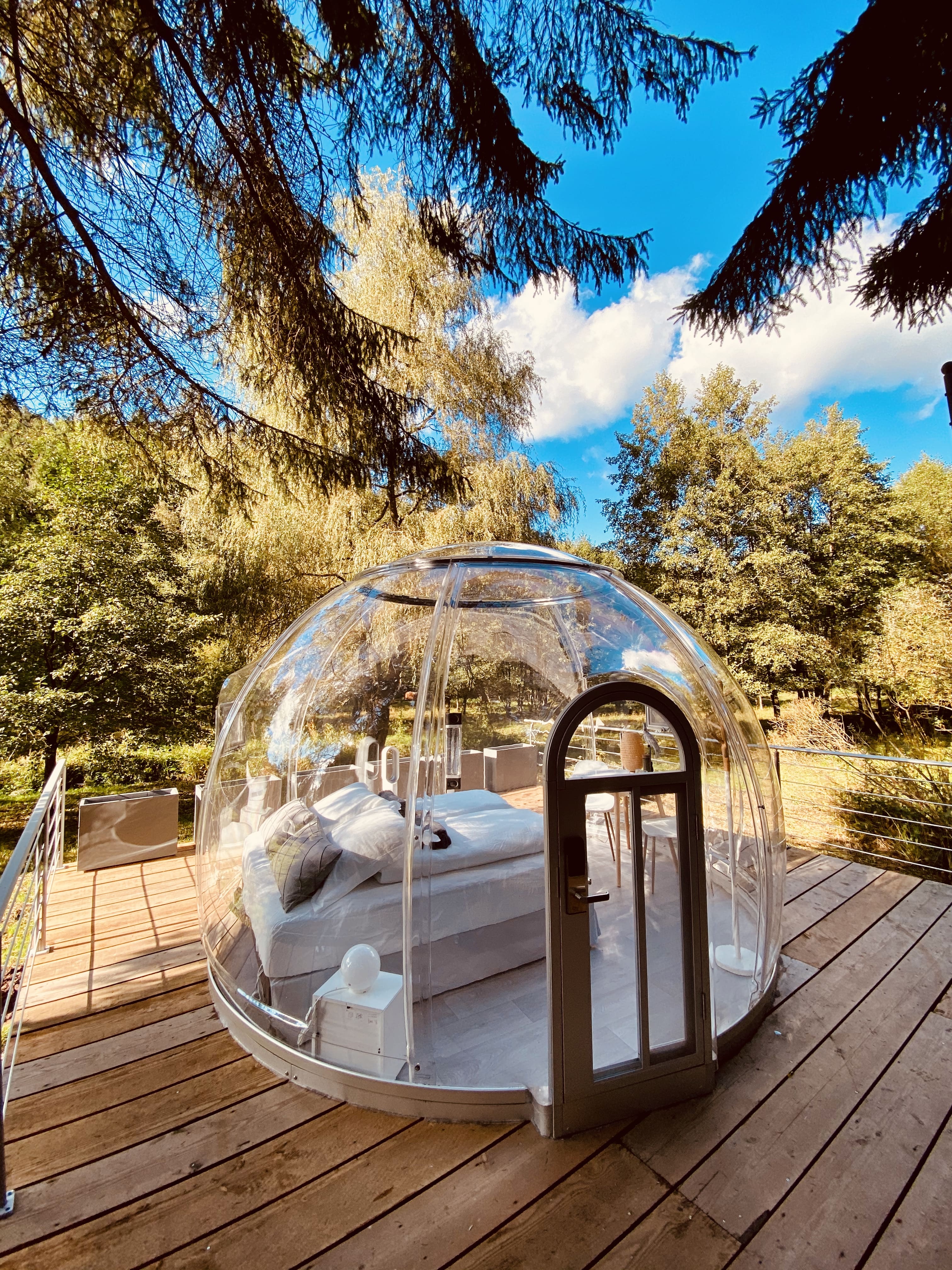 Le Dôme — Séjour immersif avec spa à La Grange d'Hélène en Moselle à Metz — cuisine