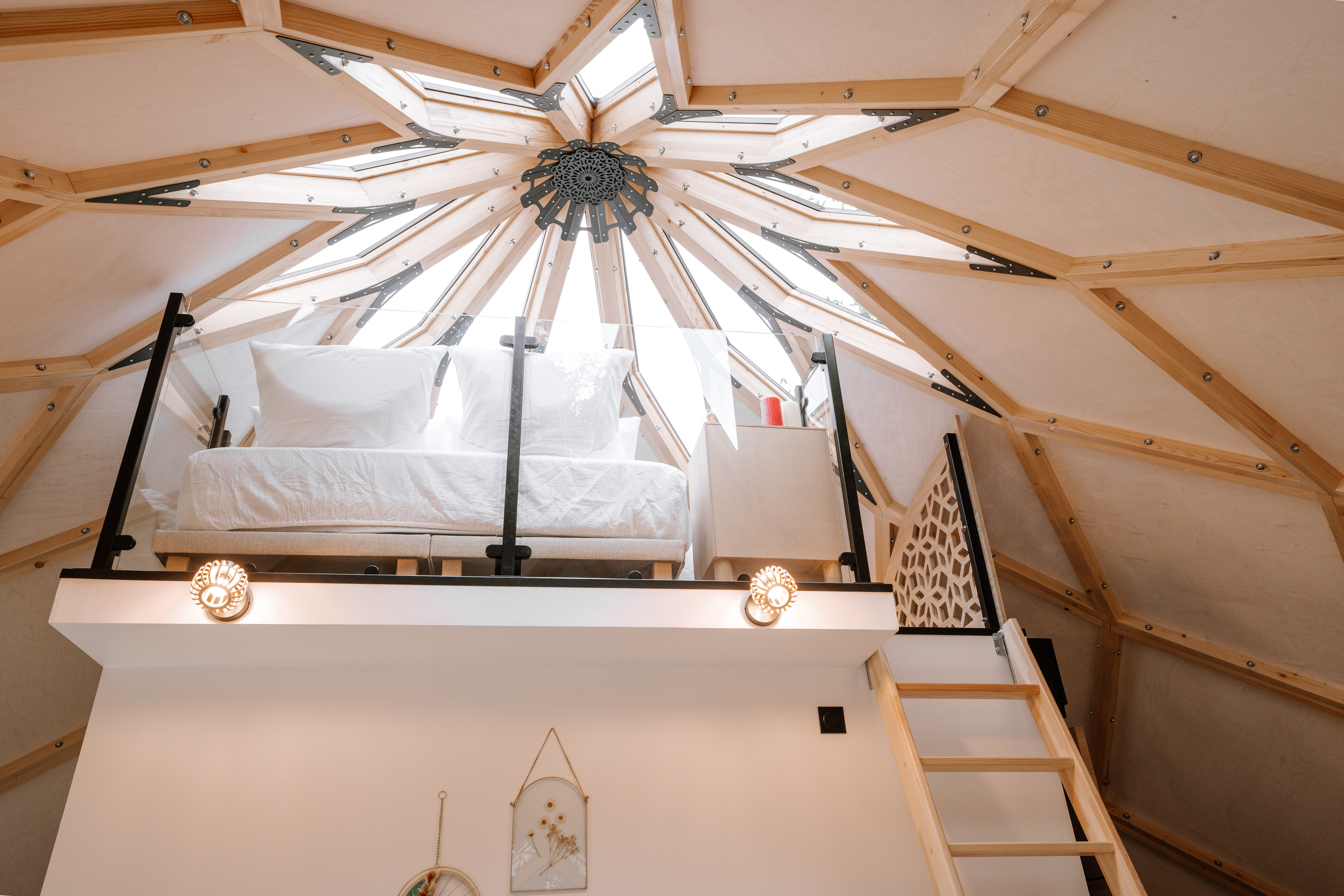 Le zome : Nuit sous les étoiles & spa privatif