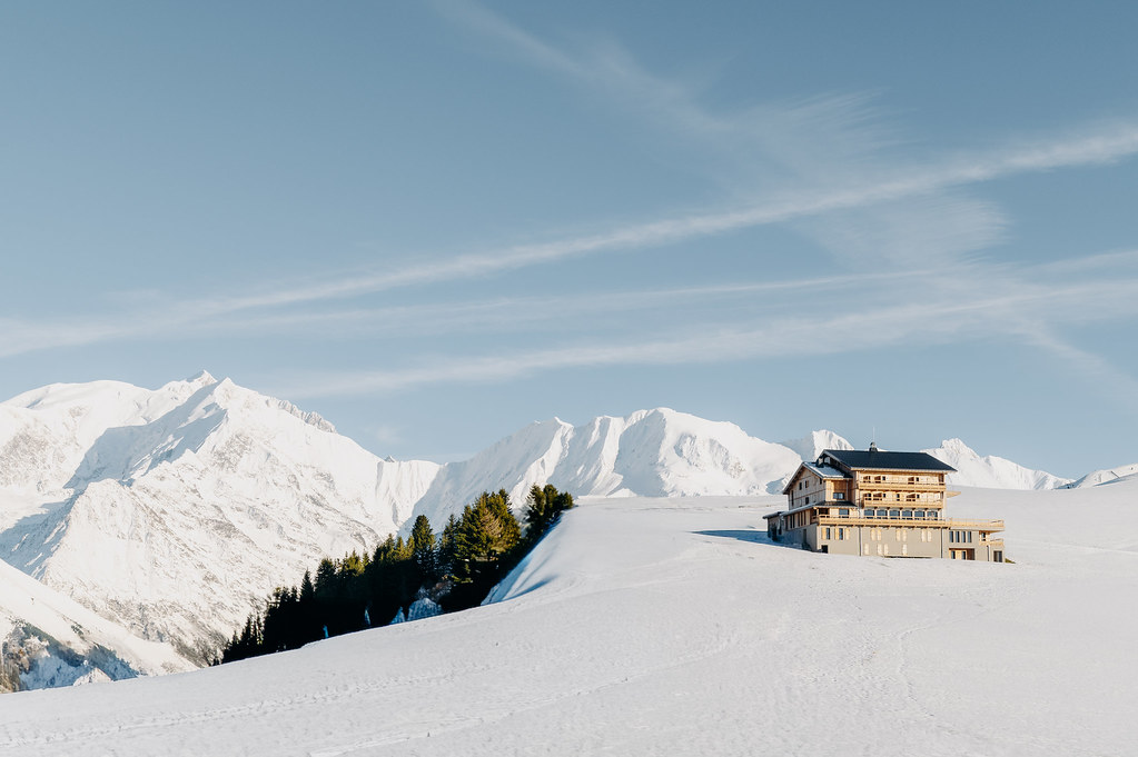 Chambre Refuge Famille — Séjour alpin avec spa à Mont d'Arbois à Saint-Gervais-les-Bains — espace de vie