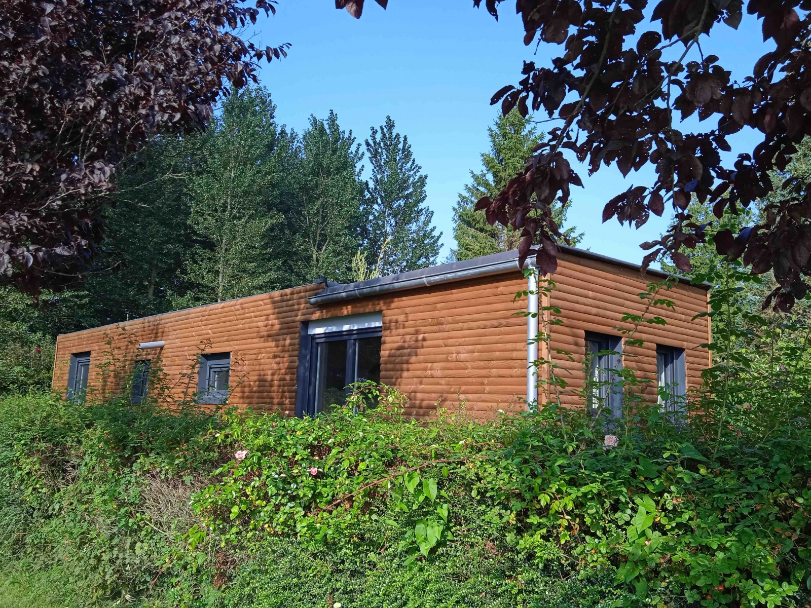 Conteneur du lac — Ecolodge avec spa à Pas-de-Calais à Béthune — cuisine