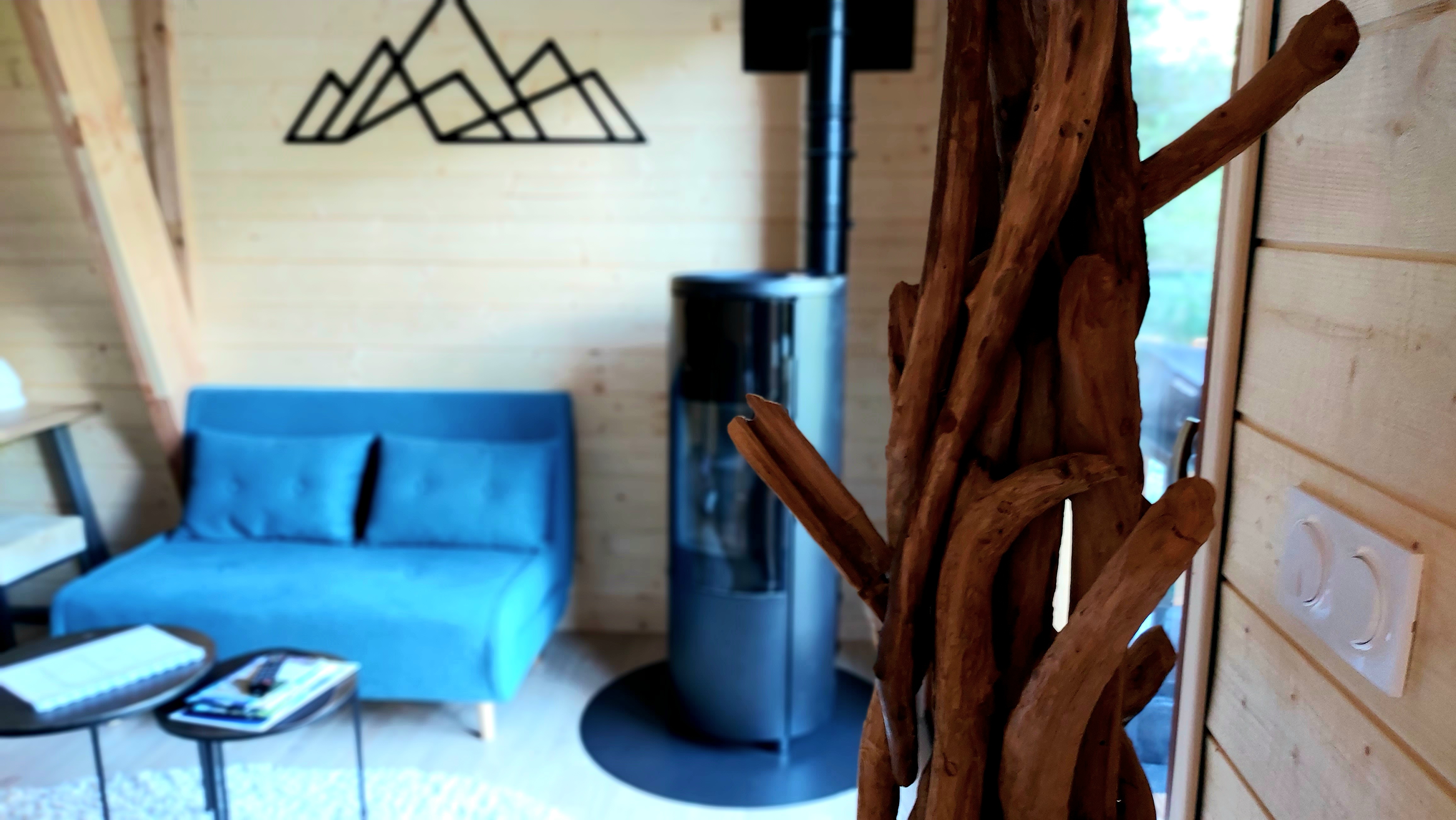 L'Empreinte — Cabane sur pilotis avec spa à Alpes-Maritimes à Nice — détail architectural