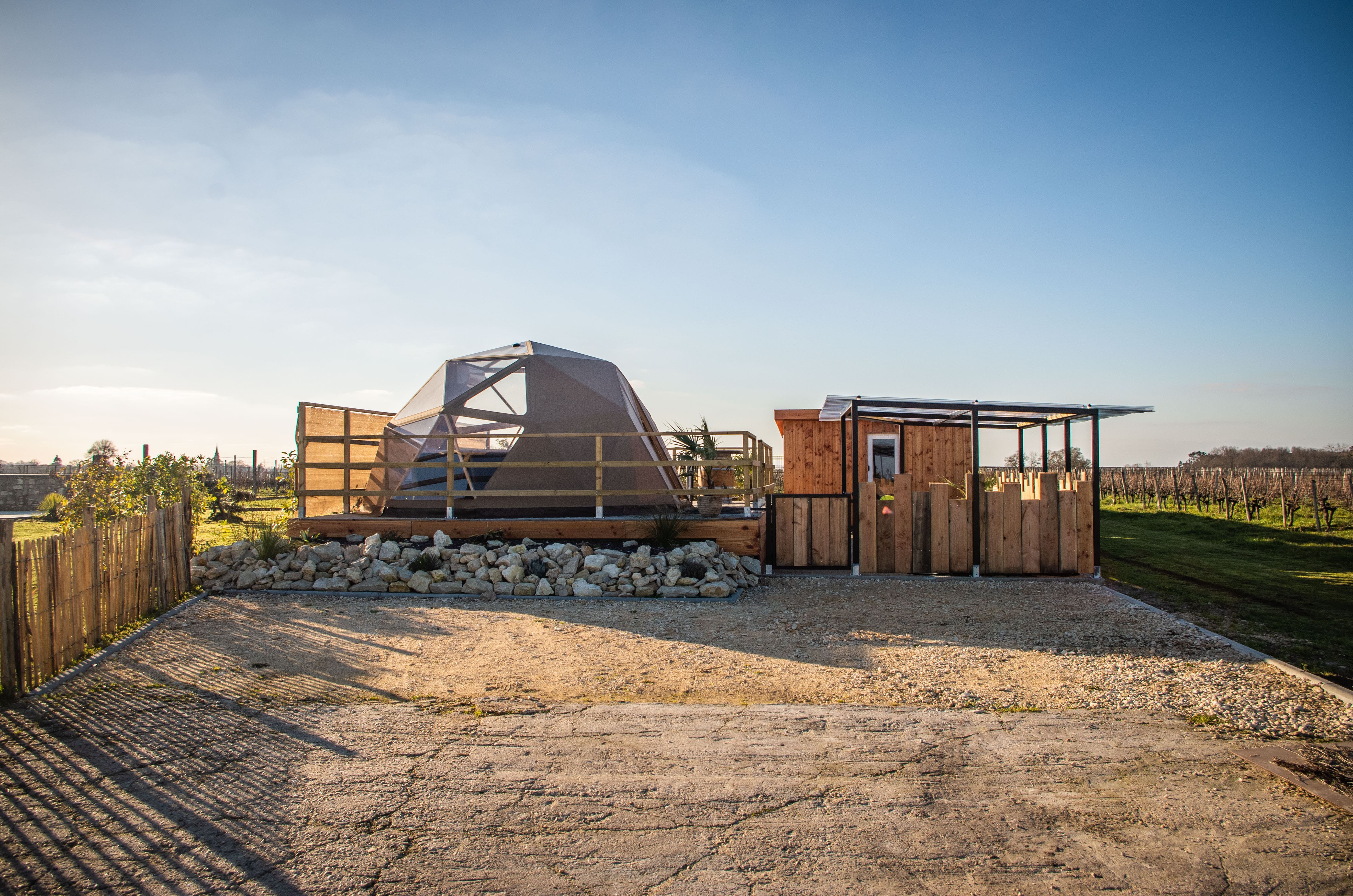 La Réserve Bagherra — Dôme avec Spa à Gironde