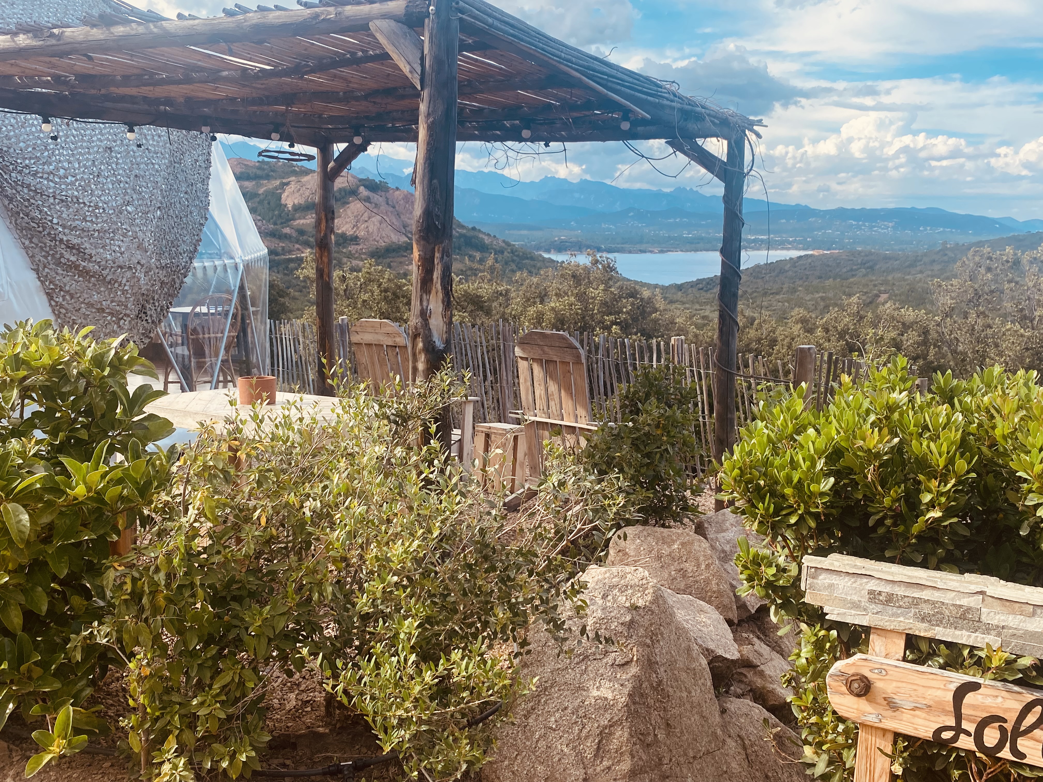 Sollievu — Dôme avec vue imprenable à Porto Vecchio (Corse-du-Sud)