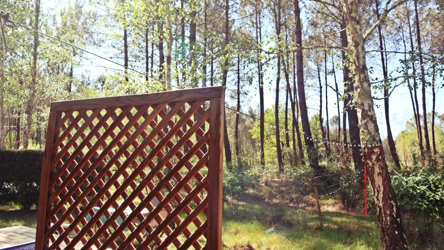 Tiny House Boho Océan — Évasion nature avec spa en Gironde à Gironde-sur-Dropt — chambre