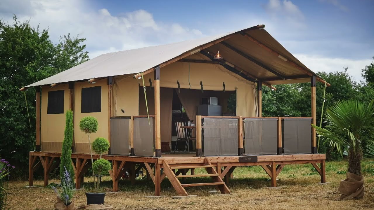 Tente lodge tout confort — Séjour nature à Vaucluse