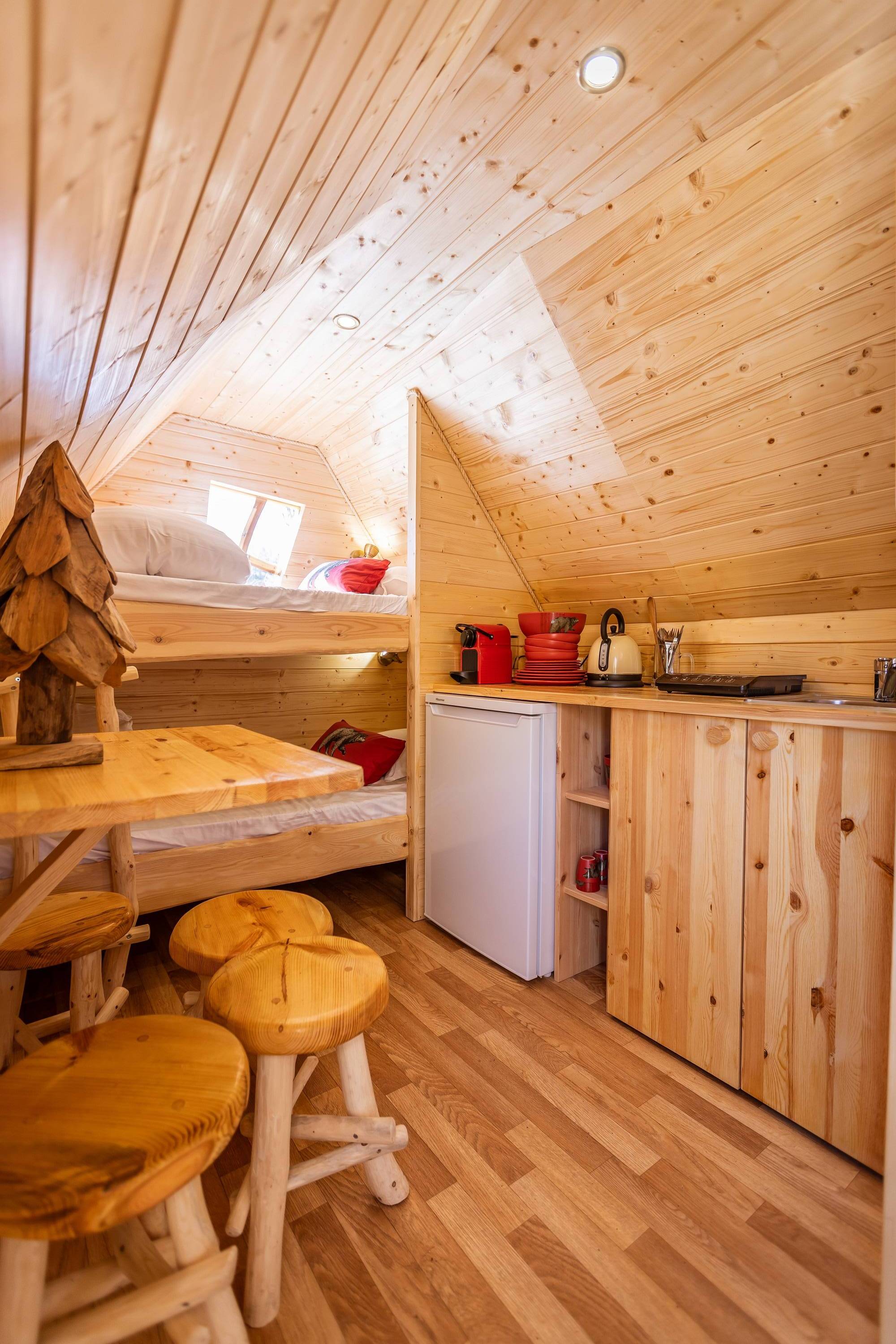 La Cabane Magique du Cians — Séjour avec spa à Cians (Alpes-Maritimes) à Beuil — vue depuis la terrasse