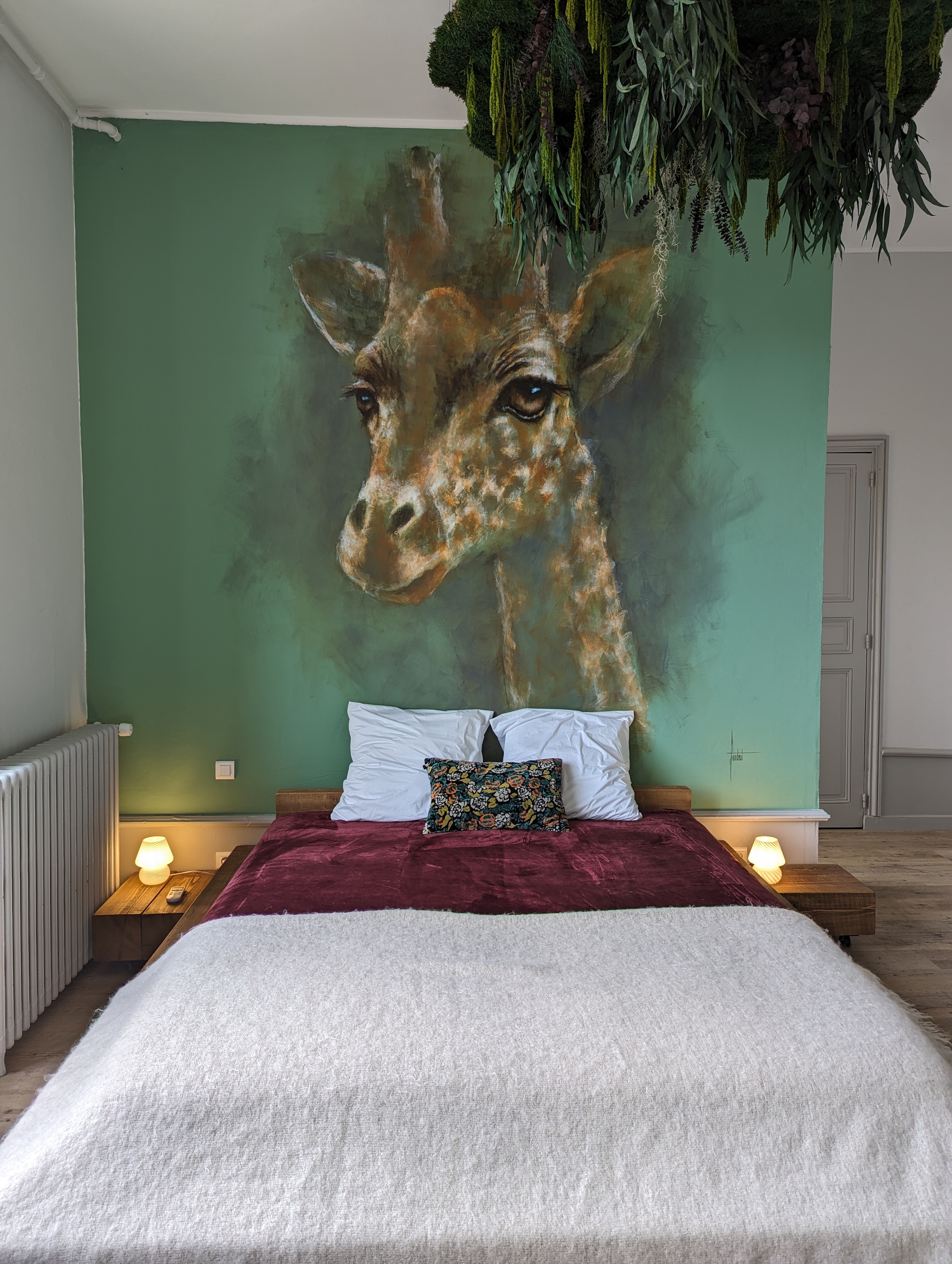 Chambre "Rêve de Girafe" — Séjour unique avec spa à Puy-de-Dôme à Clermont-Ferrand — chambre