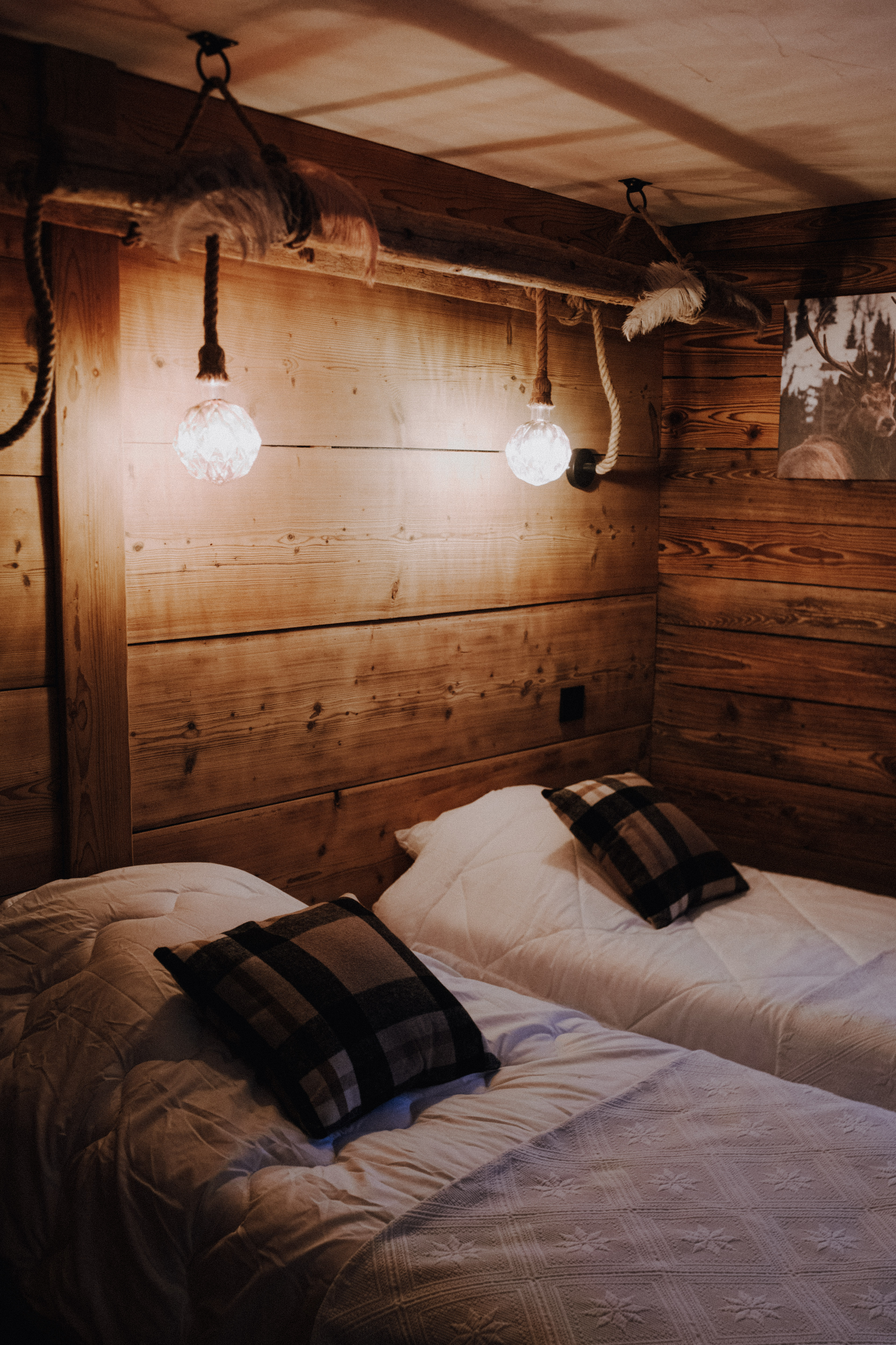 Chalet Rustika — Séjour avec spa à Haute-Savoie à Annecy — chambre