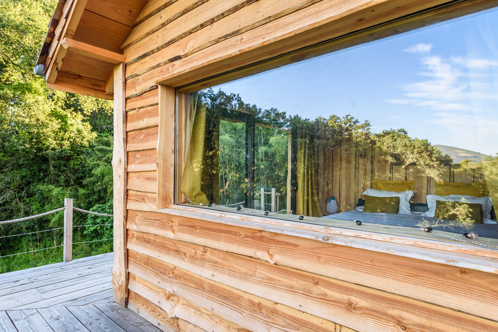 La Cabane des Grands Enfants : une expérience suspendue en Aquitaine à Urrugne — cuisine