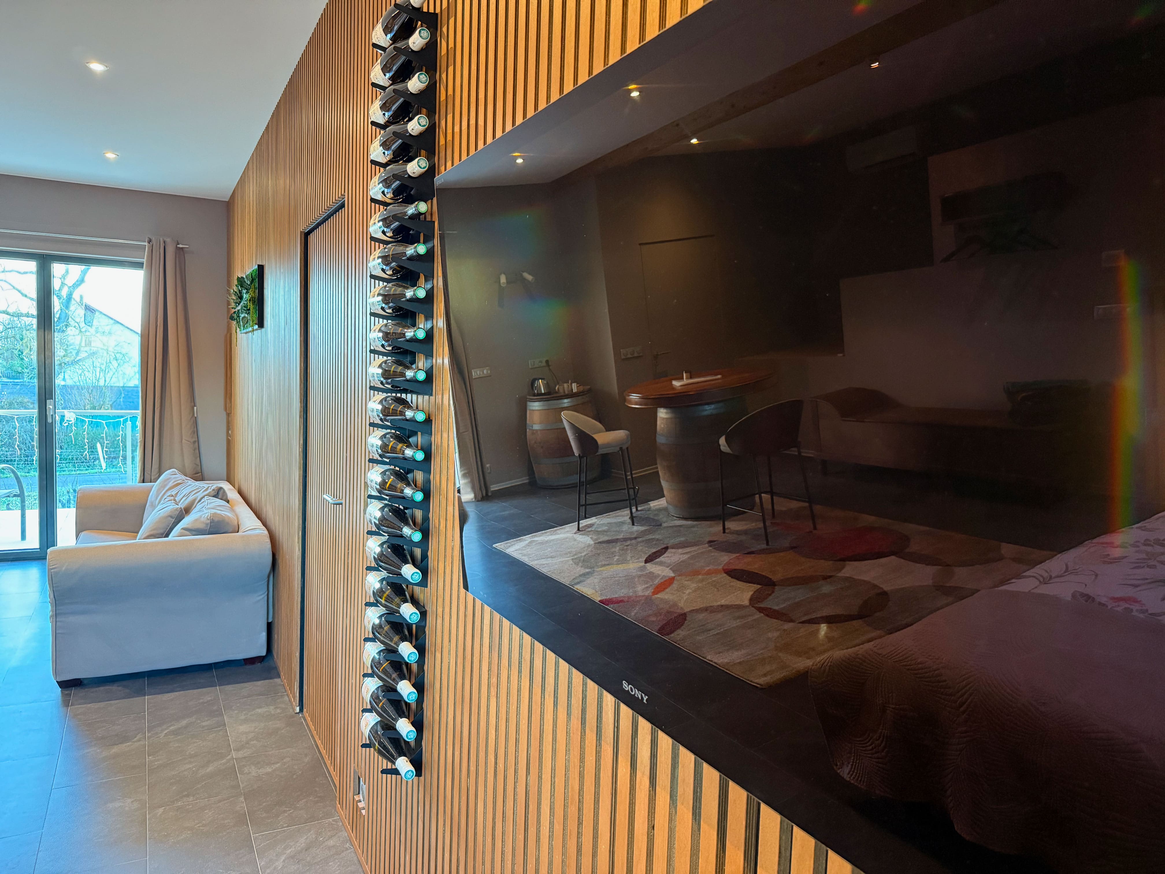 L'Inattendue — Suite élégante avec spa à Gueberschwihr (Haut-Rhin) à Gueberschwihr — cuisine