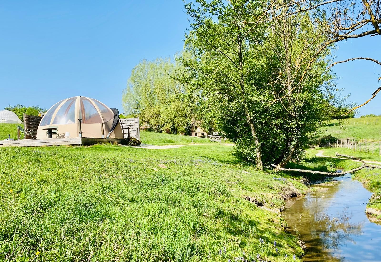 Les Bulles du Domaine de Suzel — Bulle avec spa à Échirolles (Isère)