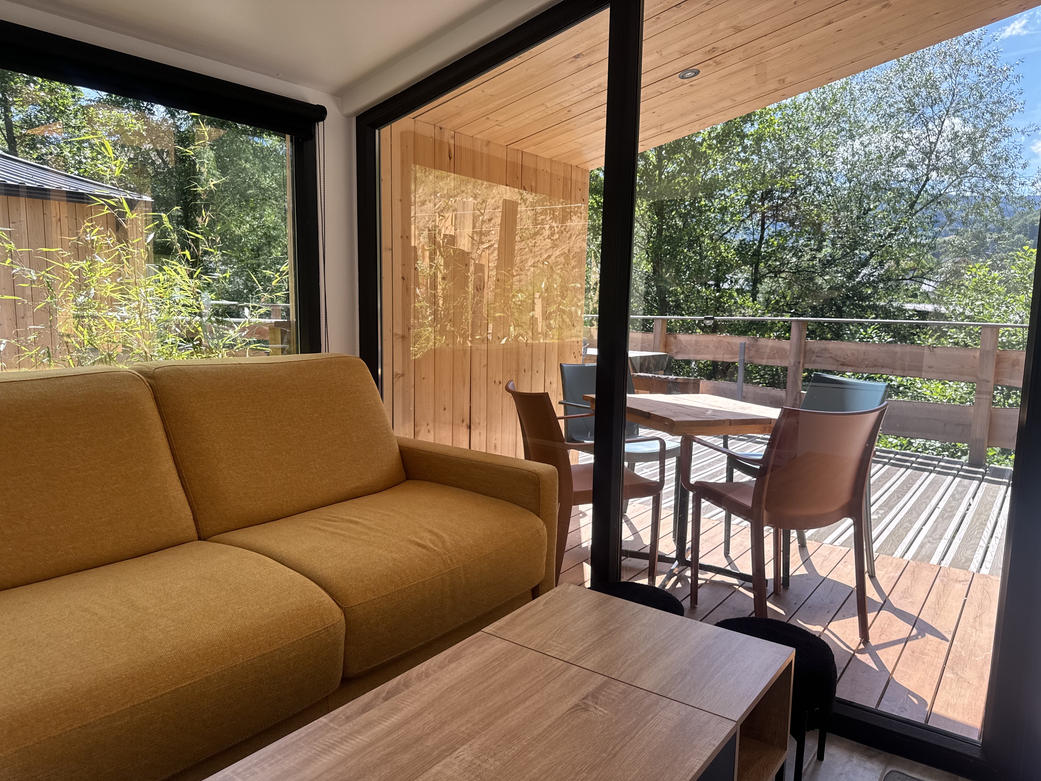 Le Binôme Aigle & Céphée - Cabane avec bain nordique en Alsace à Orbey — détail architectural