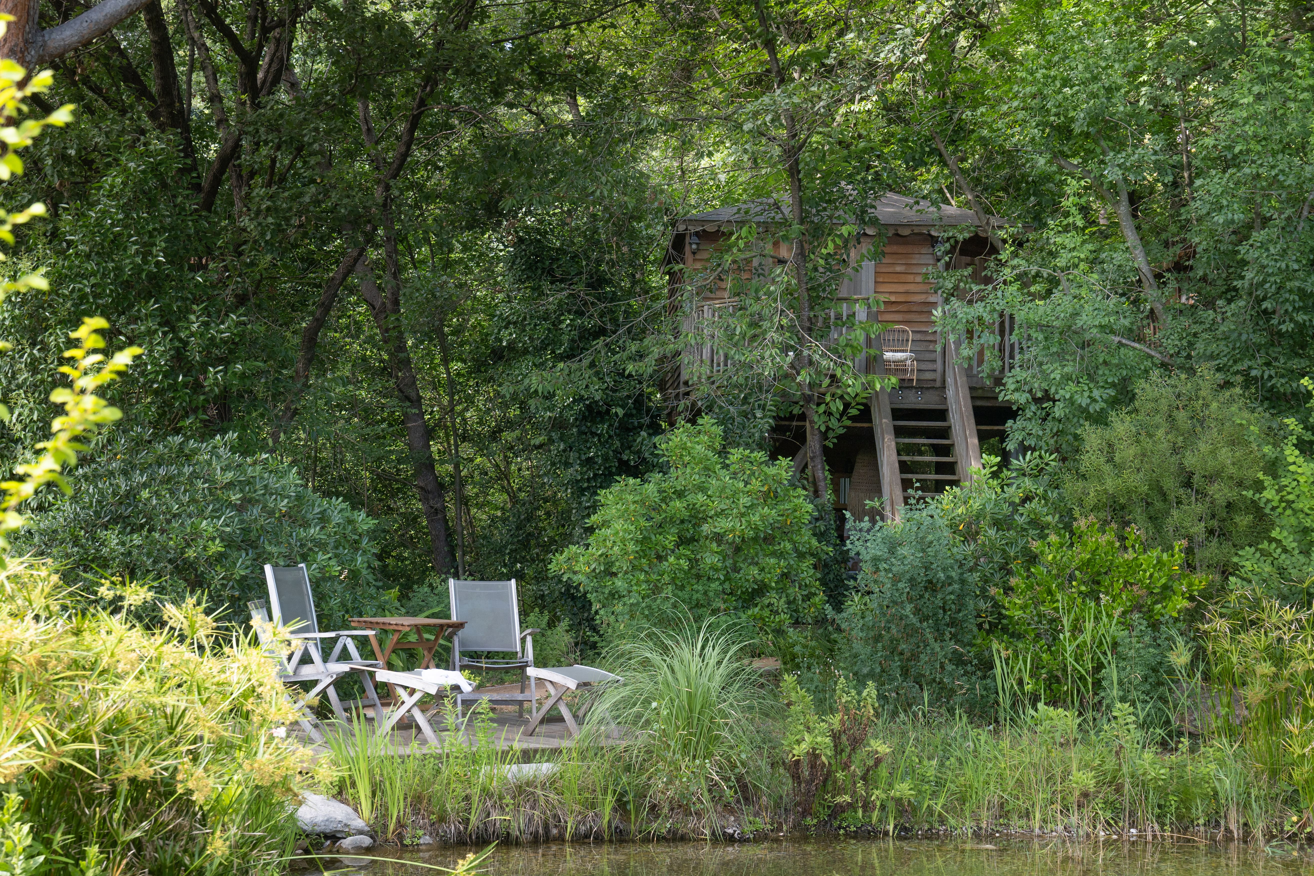 Bagheera — Cabane dans les arbres avec spa à Alpes-Maritimes