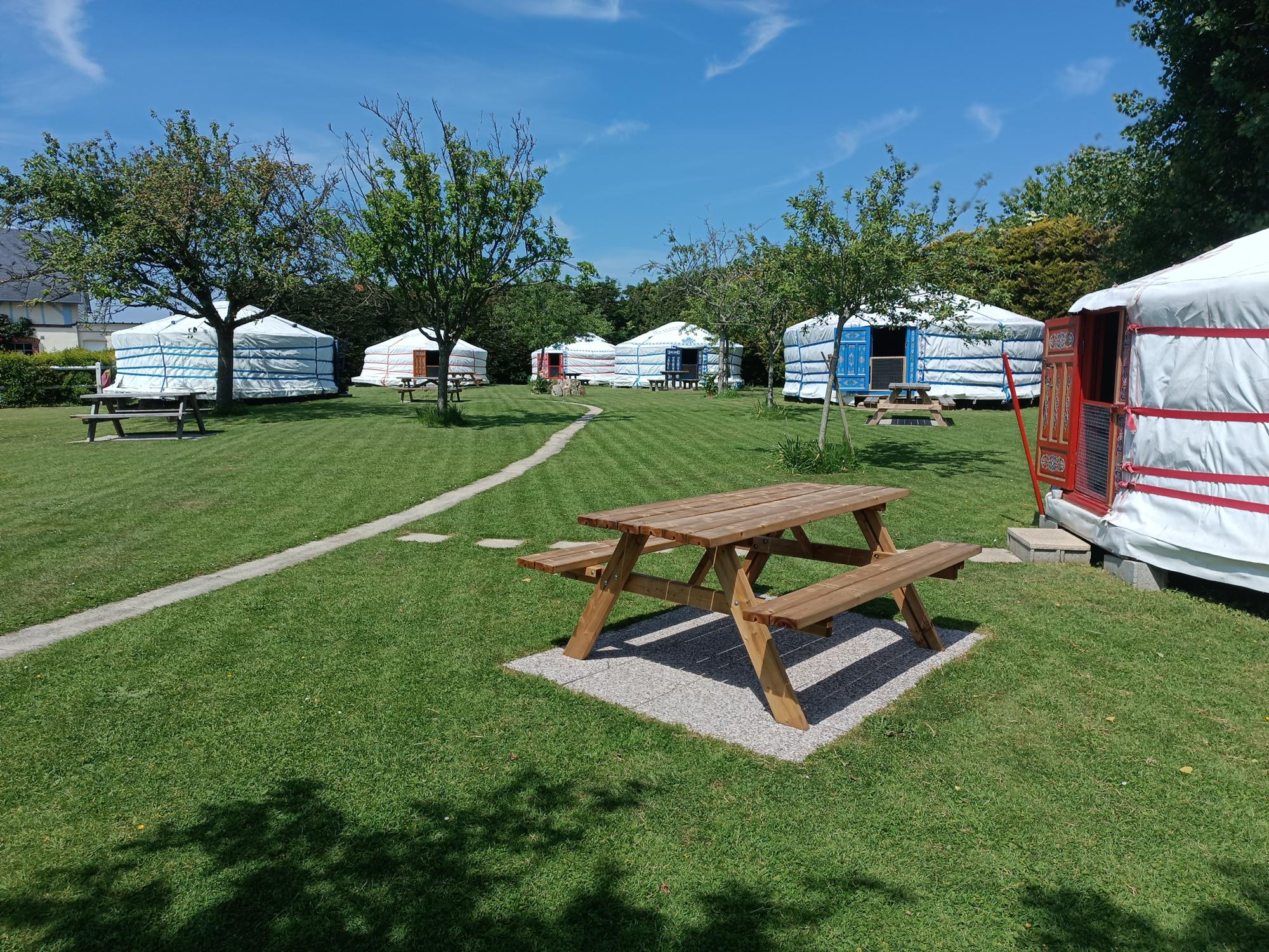 Séjournez dans une yourte au cœur de la nature normande
