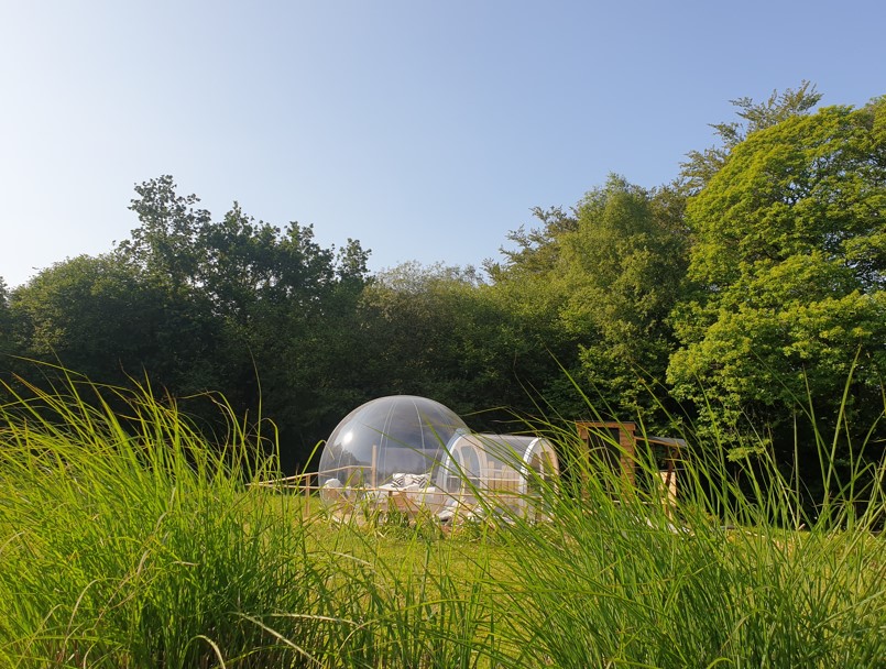 La Bulle de Clotilde : une évasion en Bretagne à Tourch — espace de vie