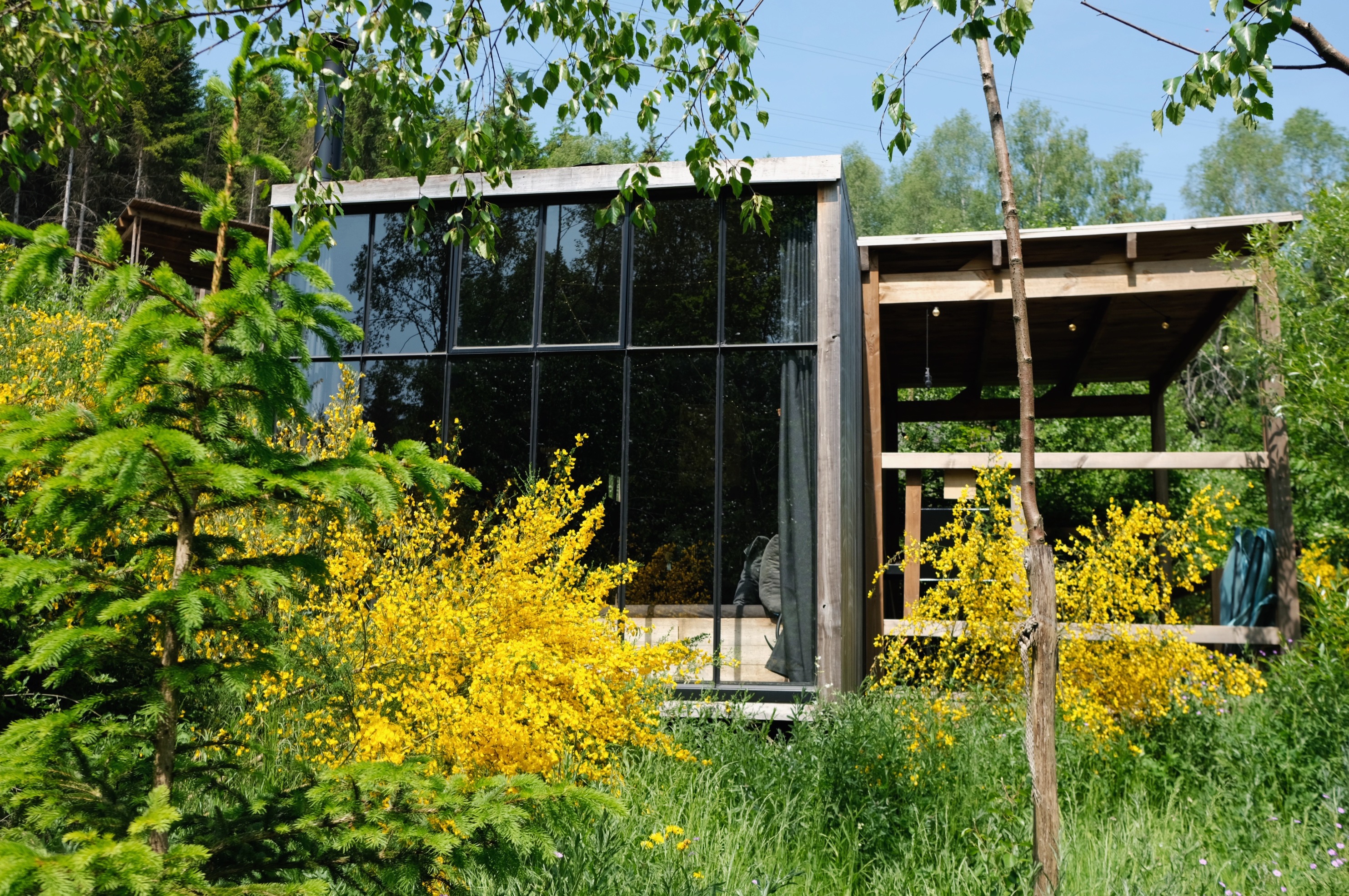 Nutchel Cabane Cosy — Cabane accessible PMR avec spa en Aube à Troyes — chambre