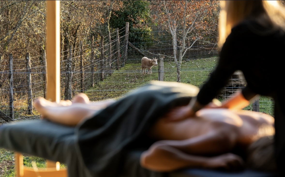 L’atypique cabane & Spa — Nuit relaxante à Lotois à Figeac — environnement naturel