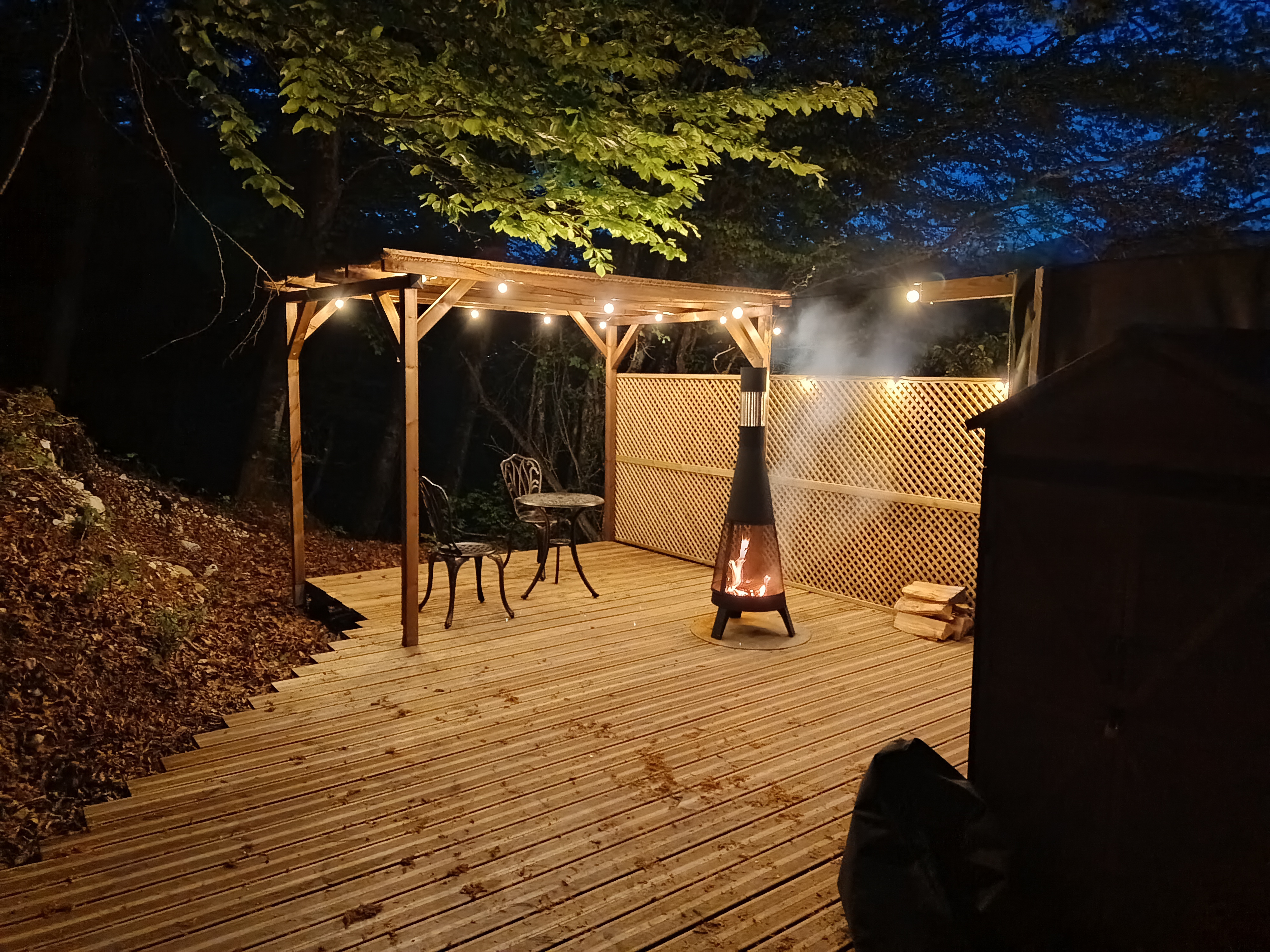 Le Dôme des Bauges — Nuit étoilée avec spa à Savoie à Chambéry — environnement naturel