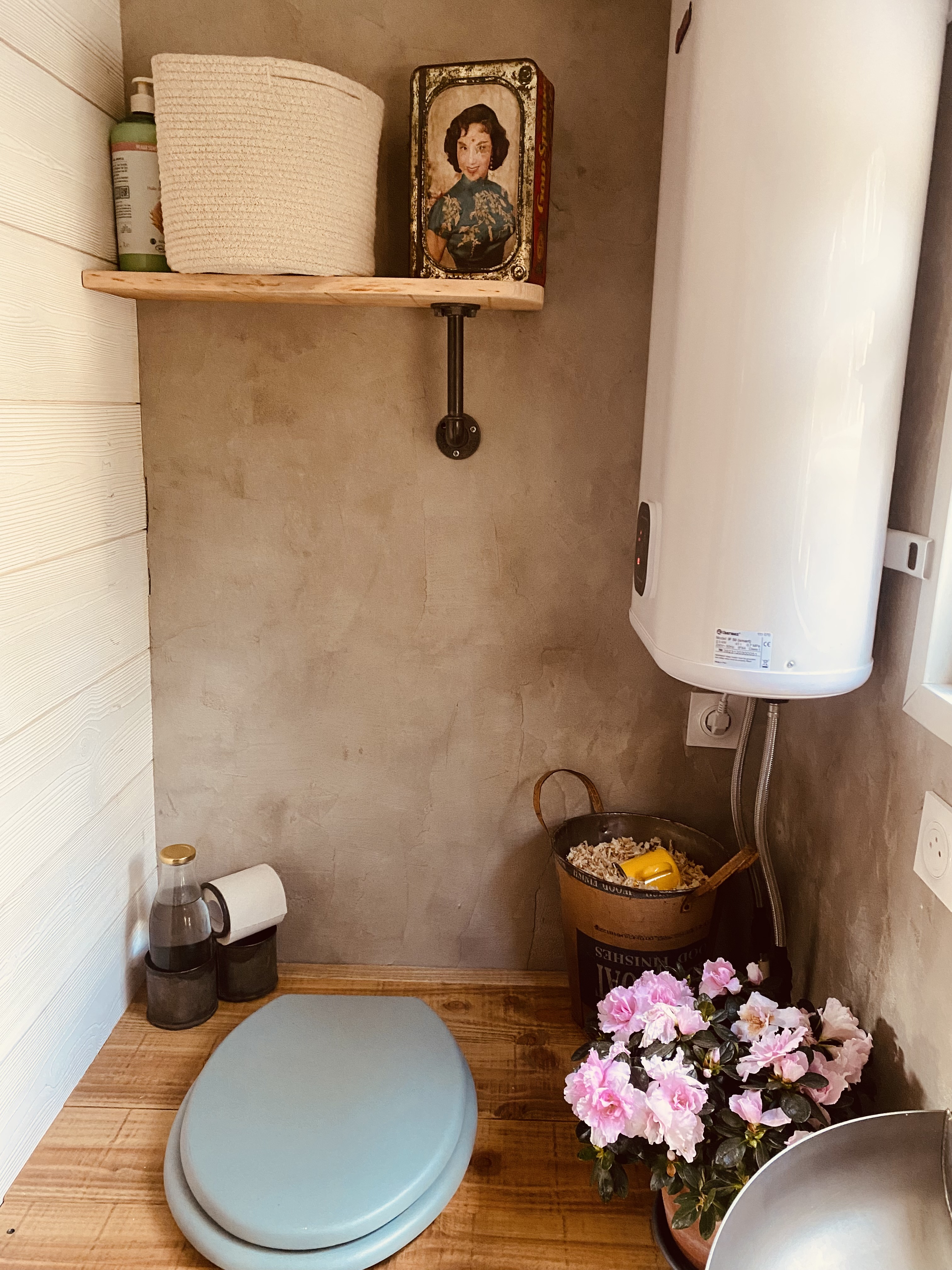 La Cabion — Tiny House avec spa à Gard à Nîmes — vue depuis la terrasse