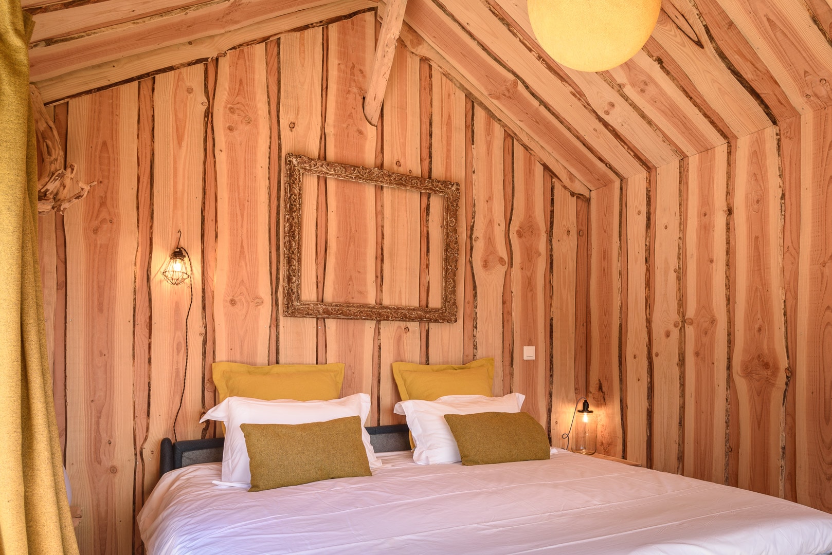 La Cabane des Grands Enfants : une expérience suspendue en Aquitaine à Urrugne — chambre