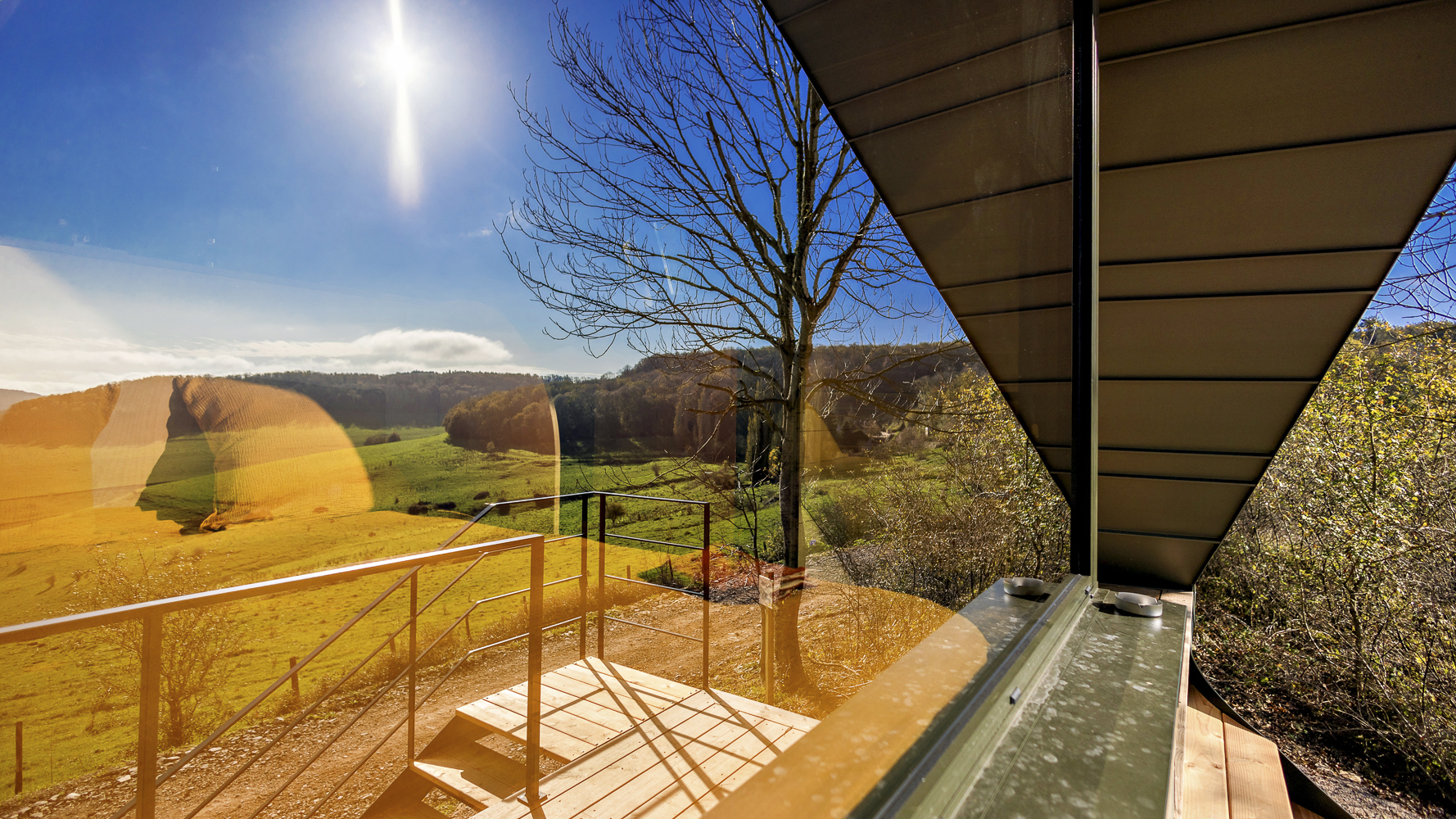 Becos : un ecolodge de luxe au cœur de la nature bourguignonne à Massingy-Lès-Vitteaux — environnement naturel