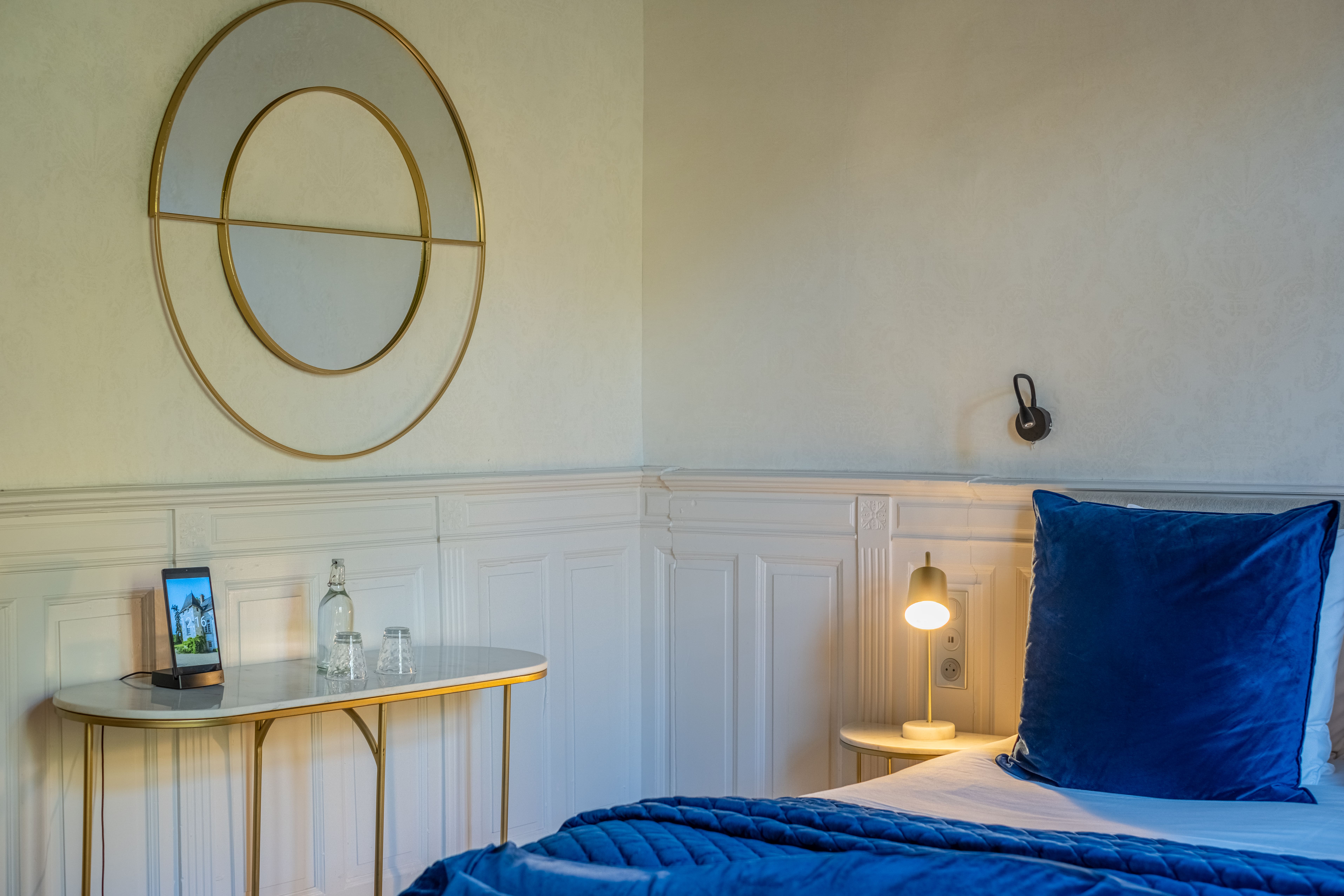 Suite Junior — Château avec spa à Ballan-Miré (Indre-et-Loire) à Ballan-Miré — vue intérieure