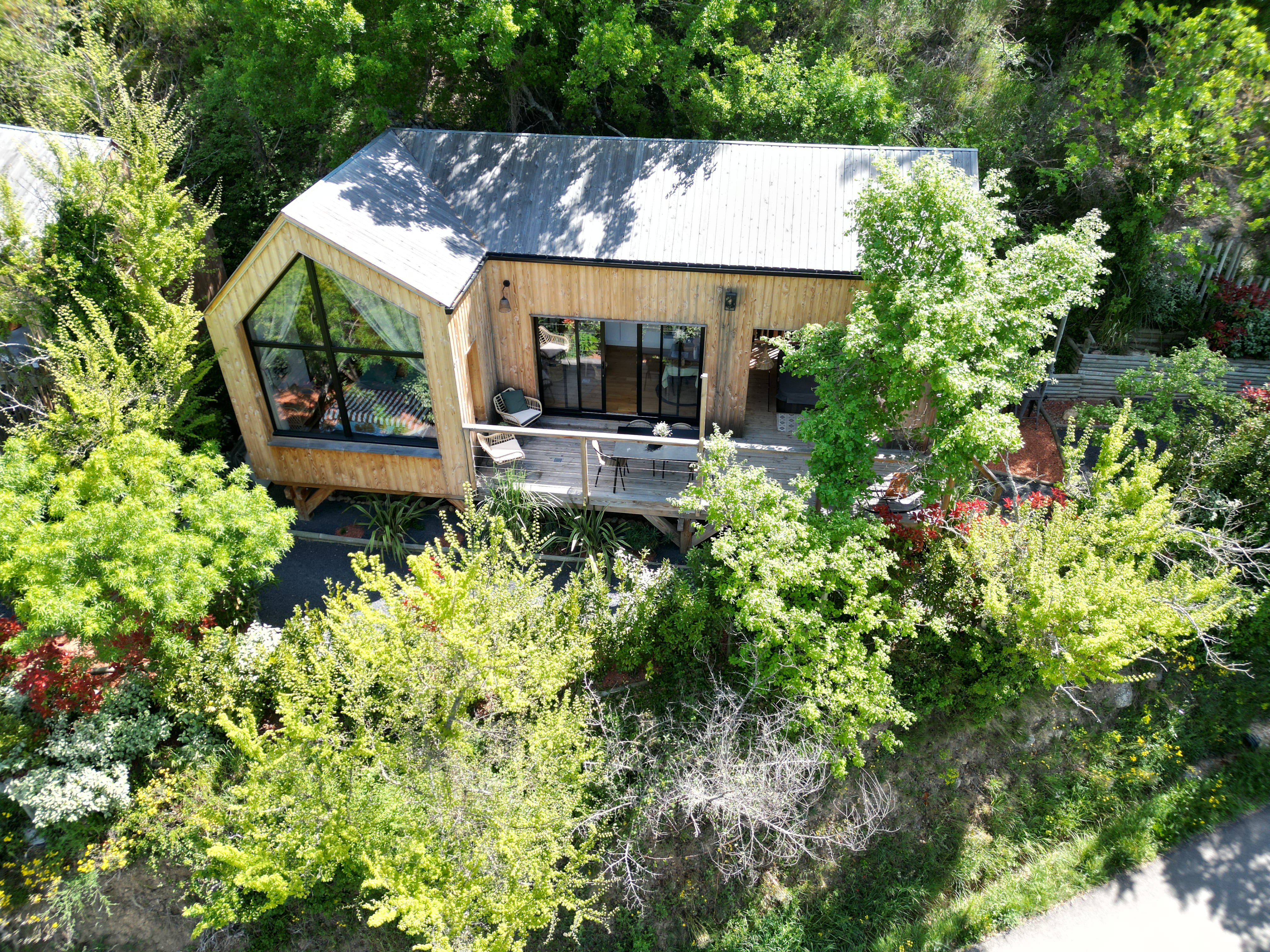 Lodge Mont Ventoux — Cabane avec spa à Vaucluse