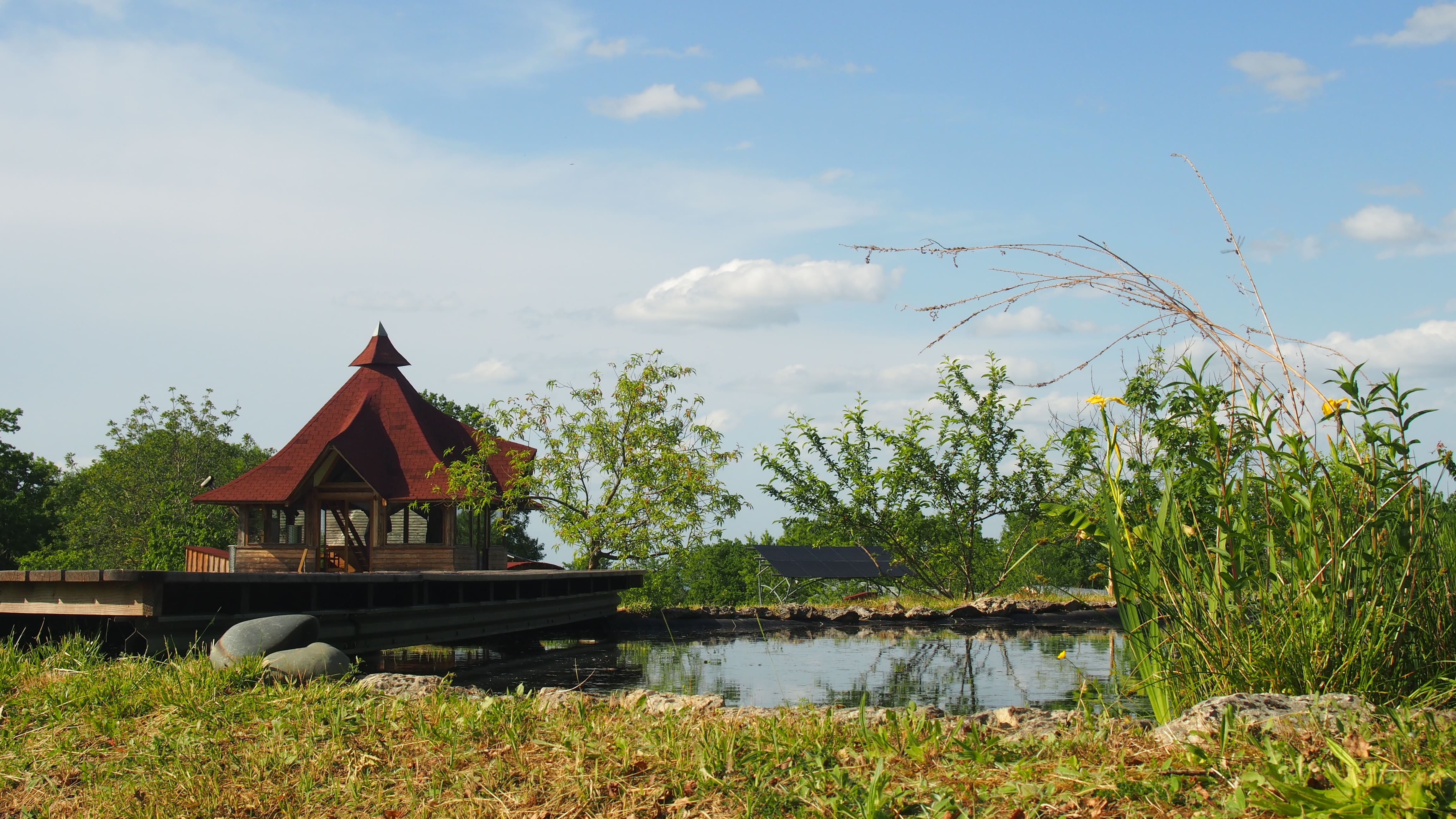 La Cabane du Pèlerin — Cabane avec spa à Lot-et-Garonne