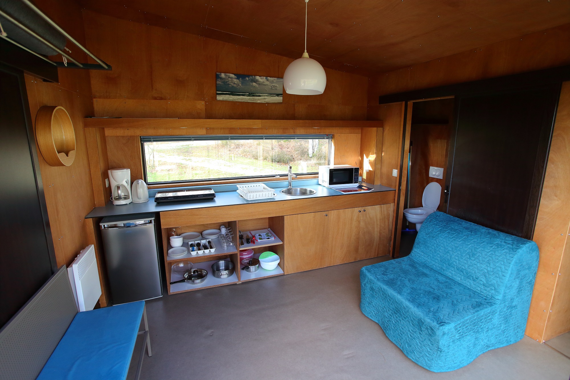 Chalet-Lodge n°1 : une cabane en Basse-Normandie à Saint-Sever-Calvados — environnement naturel