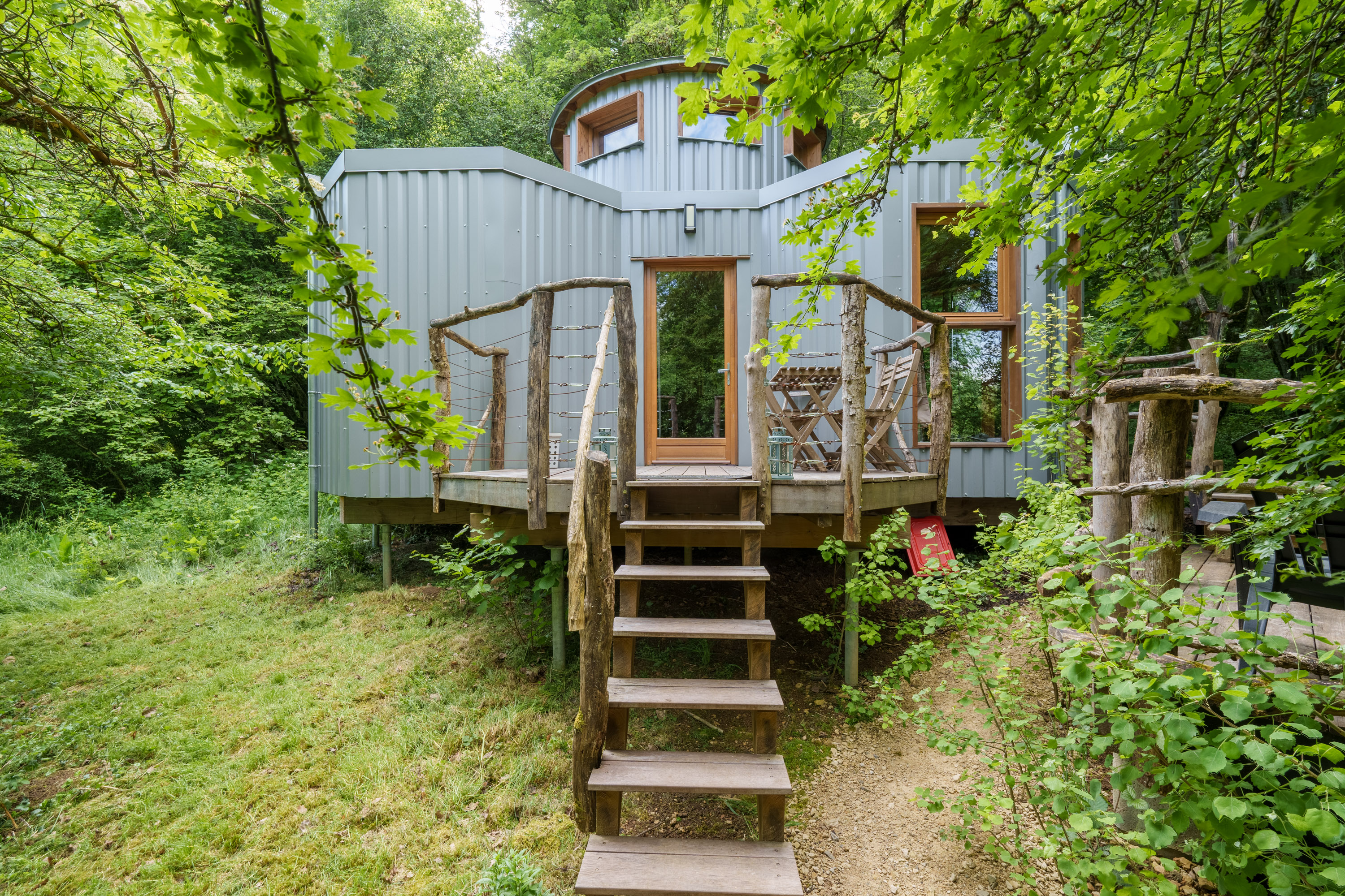 Lodge Spa Sirus — Expérience unique avec spa à Haute-Marne à Narcy — vue intérieure