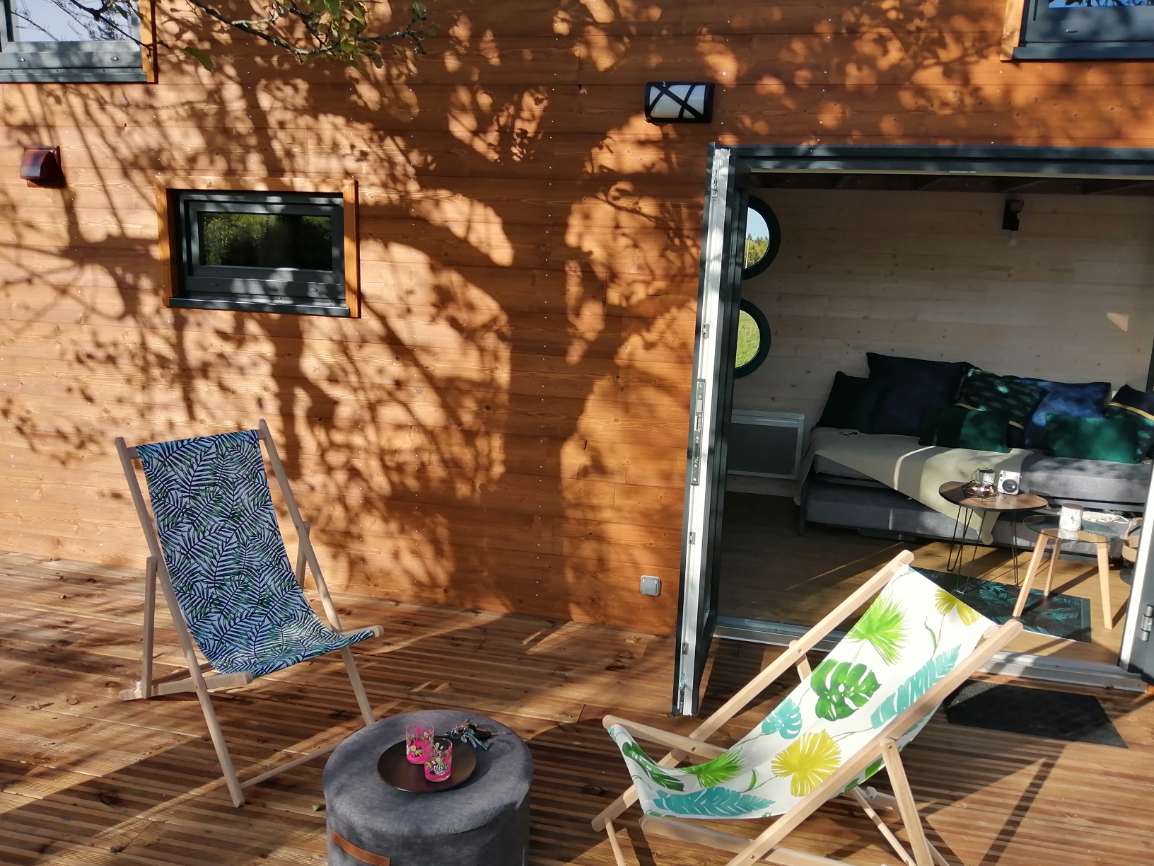 Tiny house Ô P'tit Nid Milie : une évasion sensorielle en Lorraine à Bellefontaine — environnement naturel